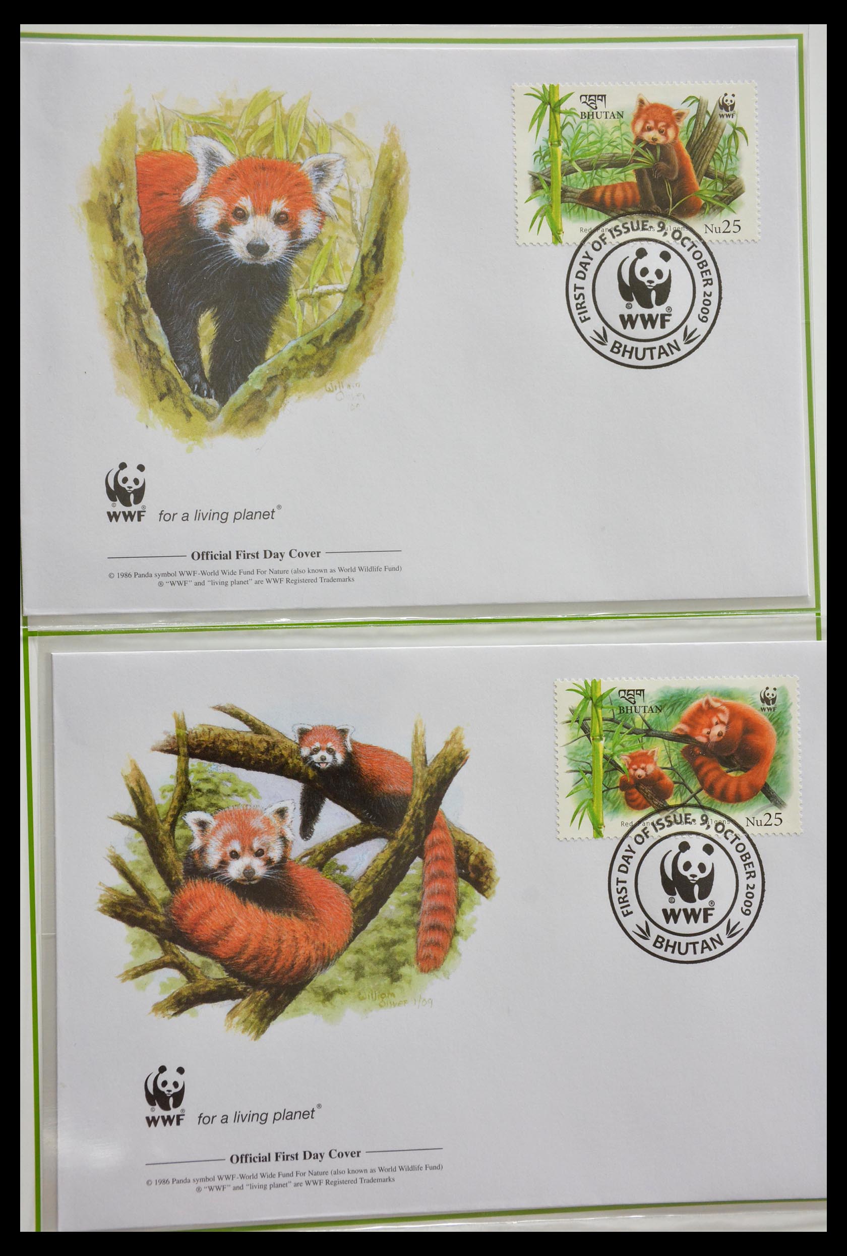29243 009 - 29243 World Wildlife Fund 1983-2008.