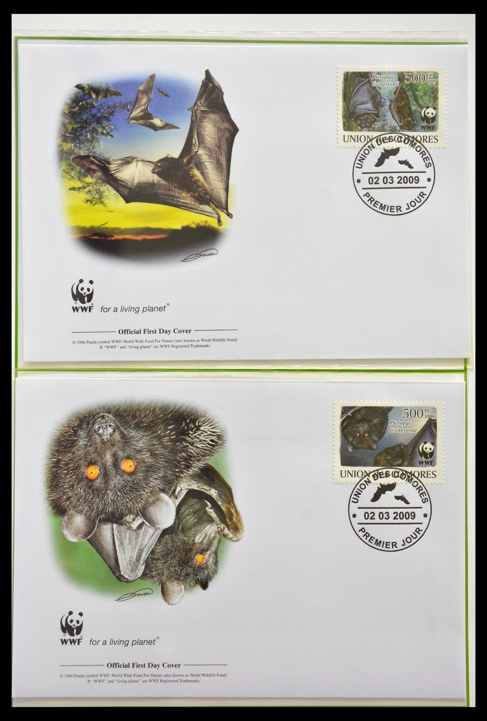 29243 011 - 29243 World Wildlife Fund 1983-2008.