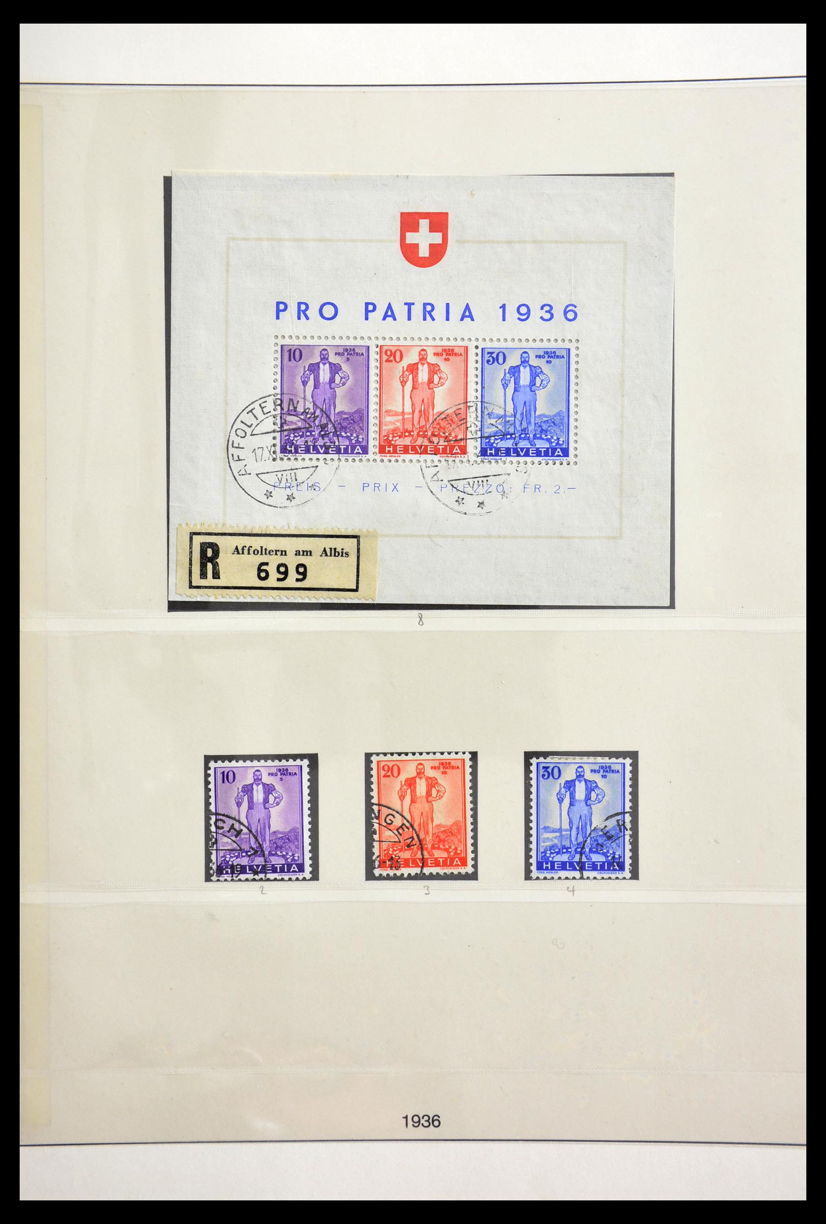 29257 052 - 29257 Switzerland 1854-2002.