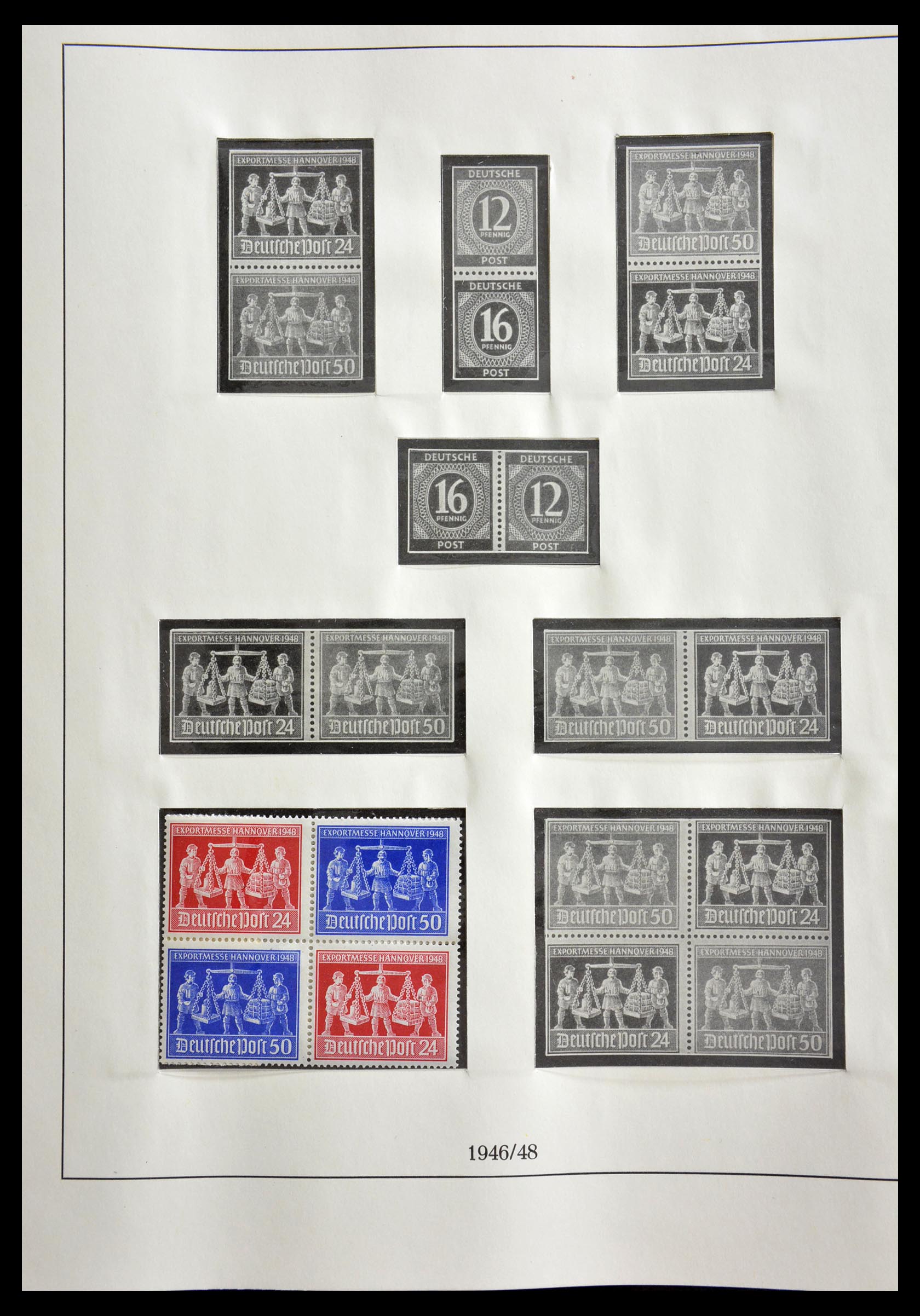 29259 005 - 29259 Bundespost and Zones 1945-1970.