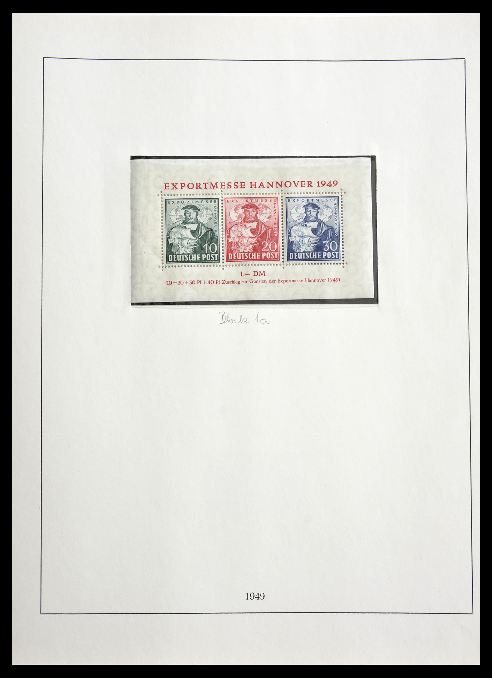 29259 016 - 29259 Bundespost and Zones 1945-1970.