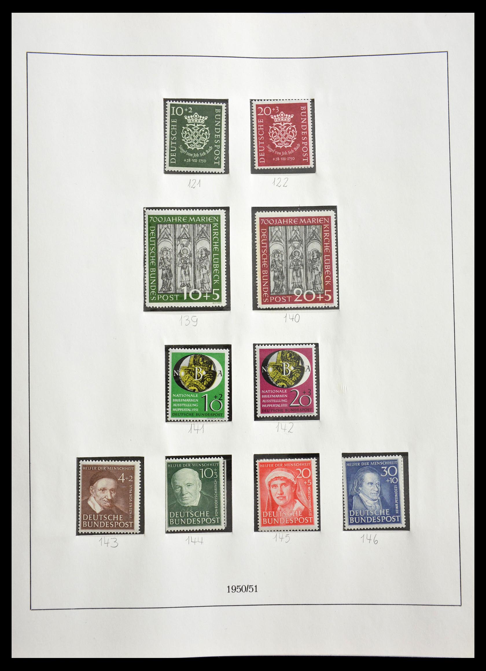 29259 018 - 29259 Bundespost and Zones 1945-1970.