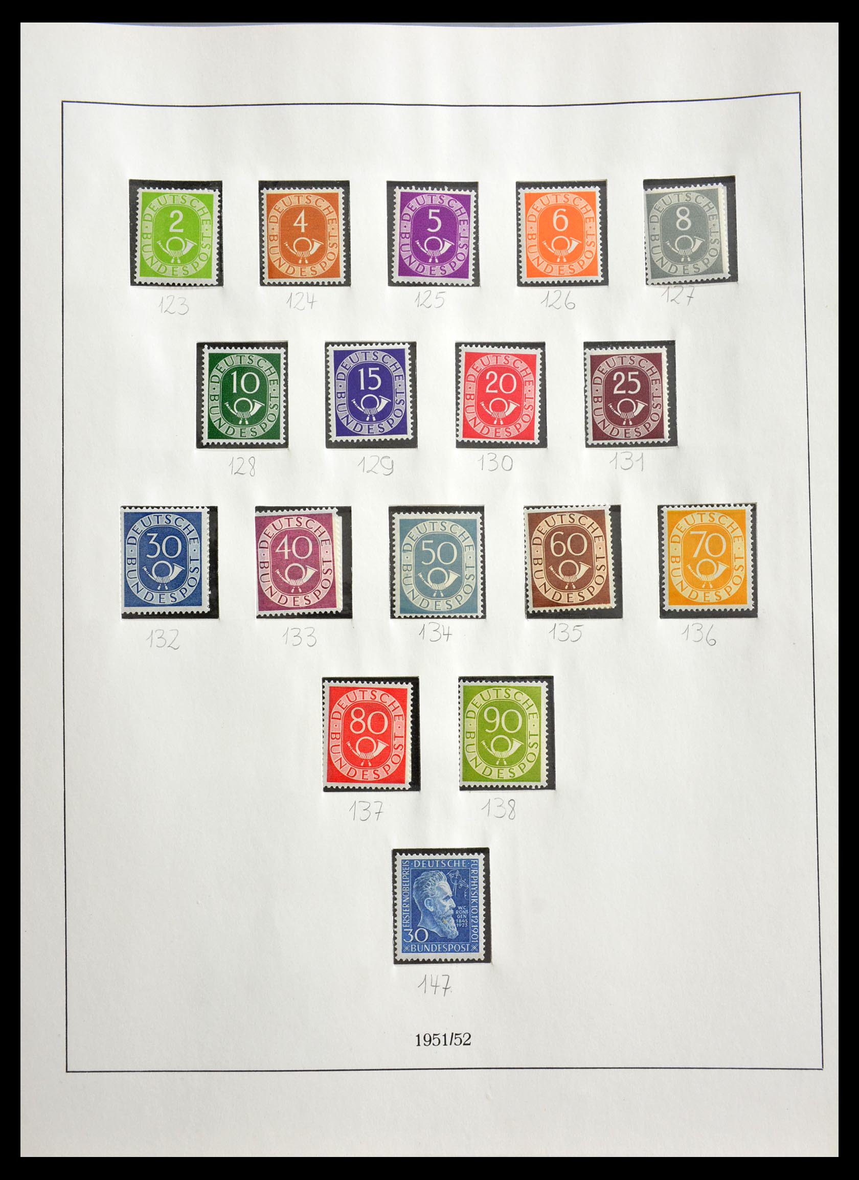 29259 019 - 29259 Bundespost and Zones 1945-1970.