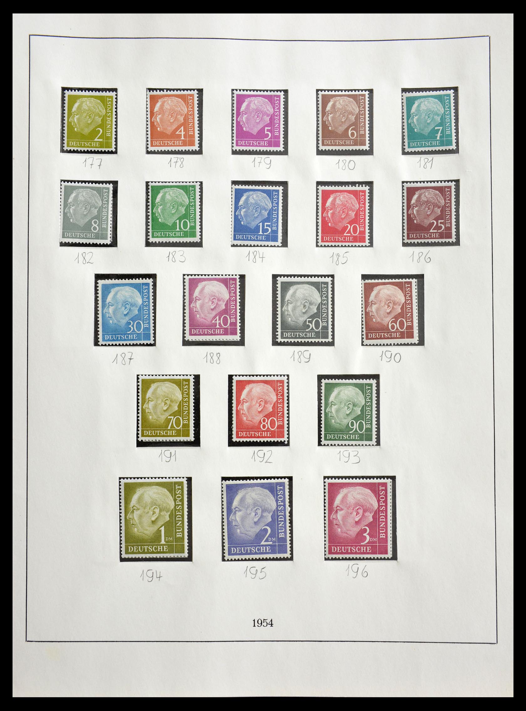 29259 022 - 29259 Bundespost and Zones 1945-1970.