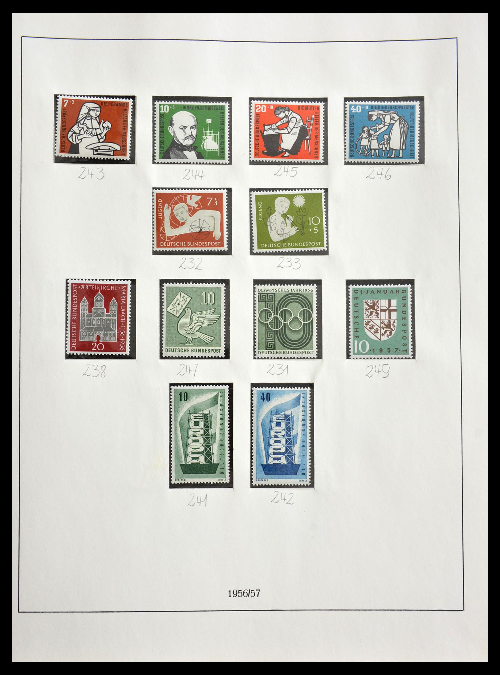 29259 026 - 29259 Bundespost and Zones 1945-1970.