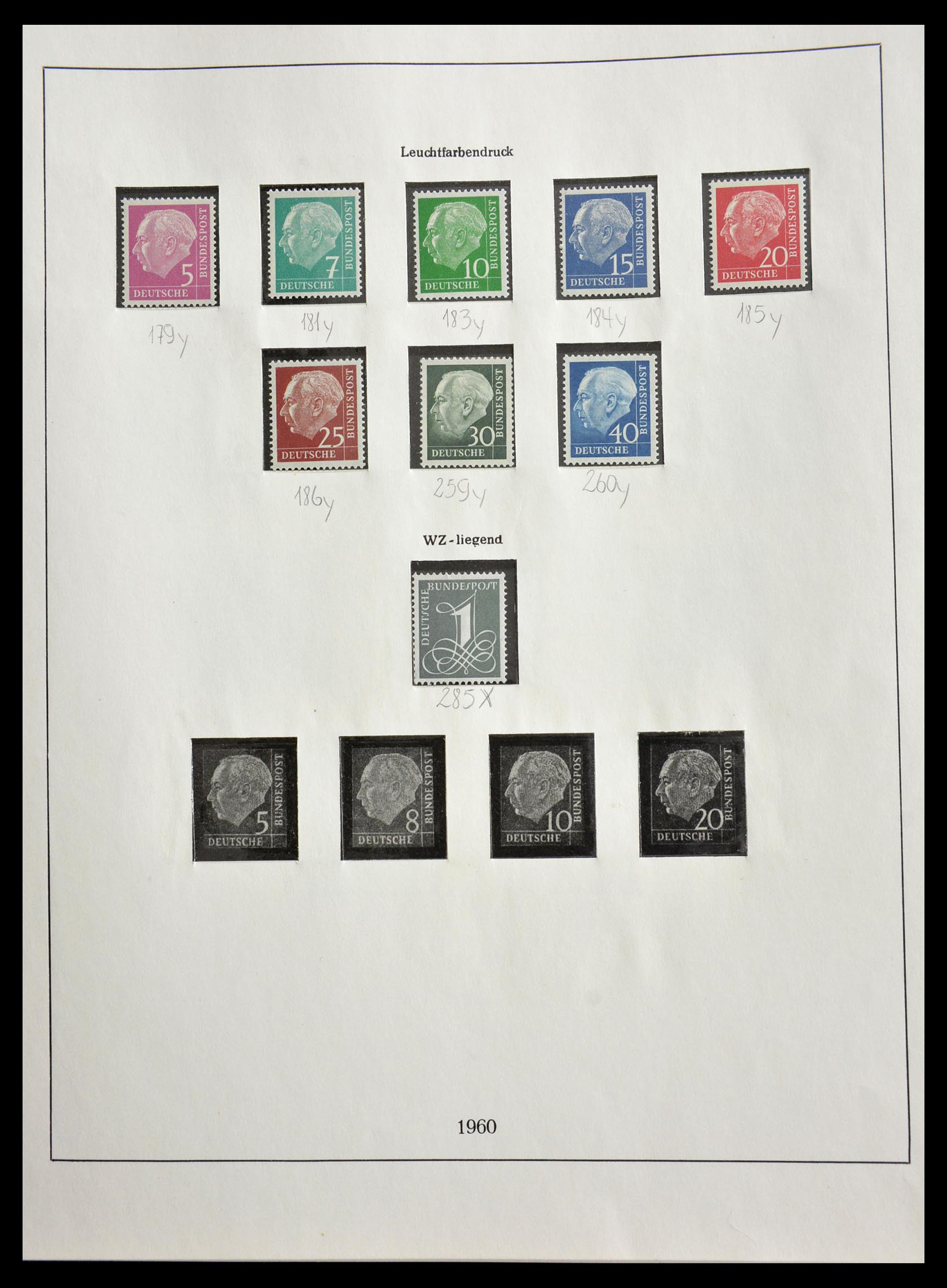 29259 036 - 29259 Bundespost and Zones 1945-1970.