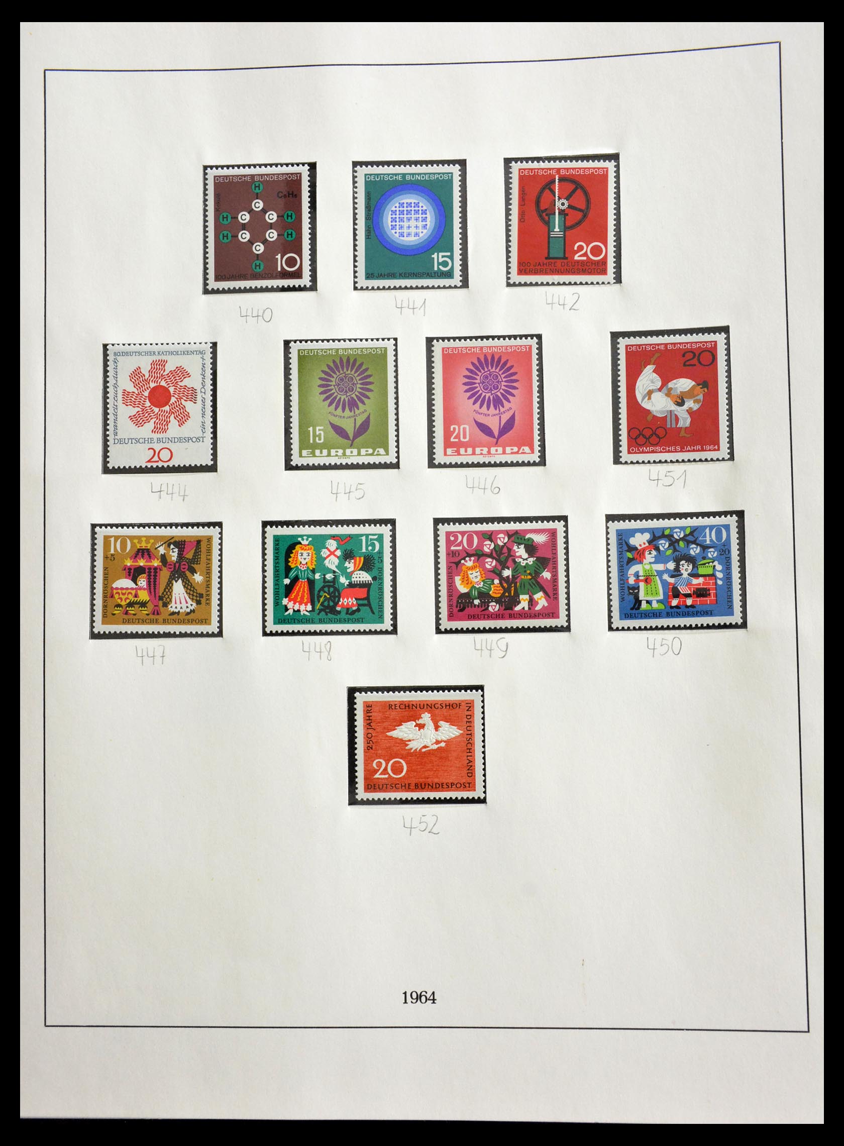 29259 046 - 29259 Bundespost and Zones 1945-1970.