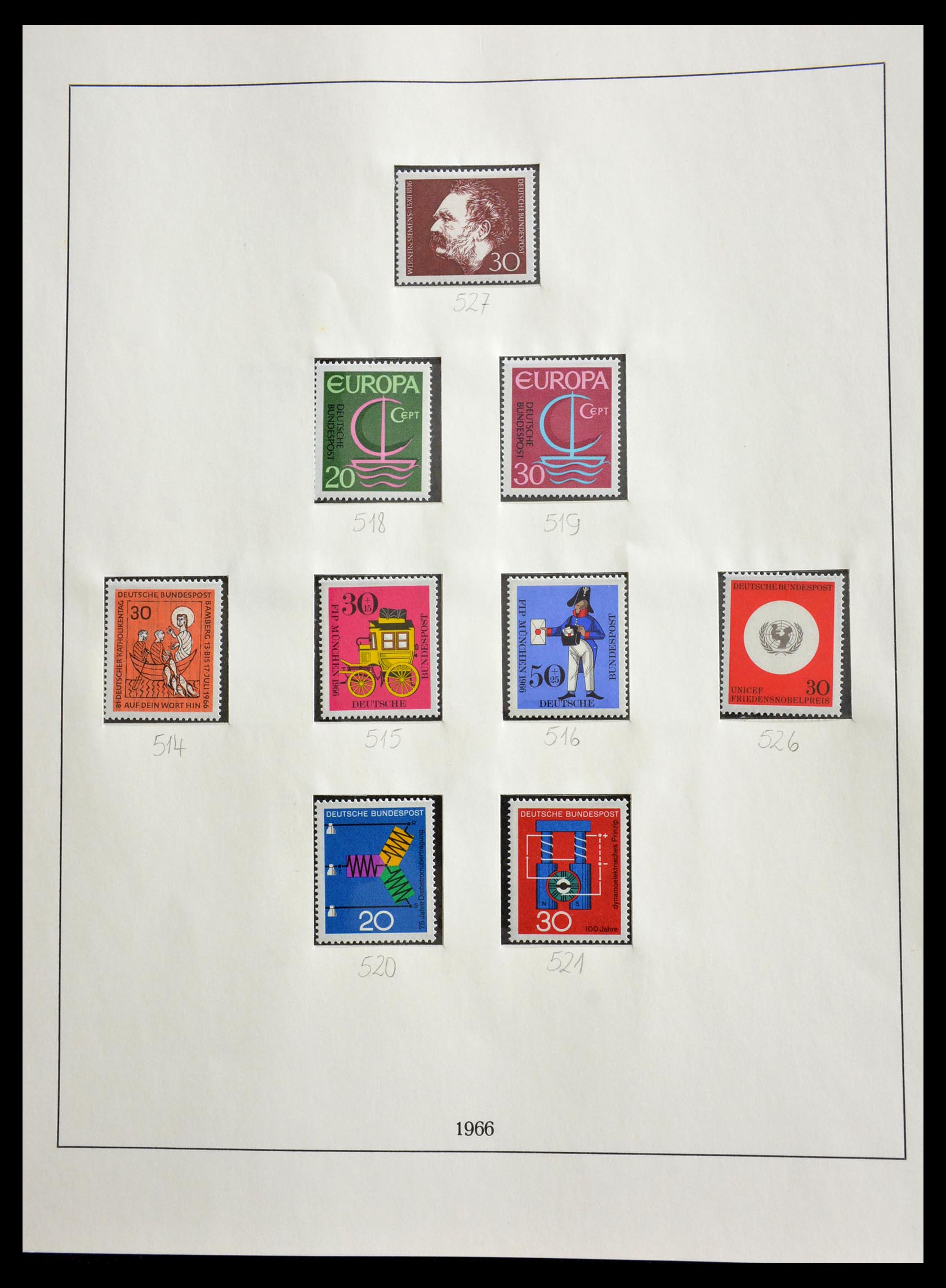 29259 052 - 29259 Bundespost and Zones 1945-1970.