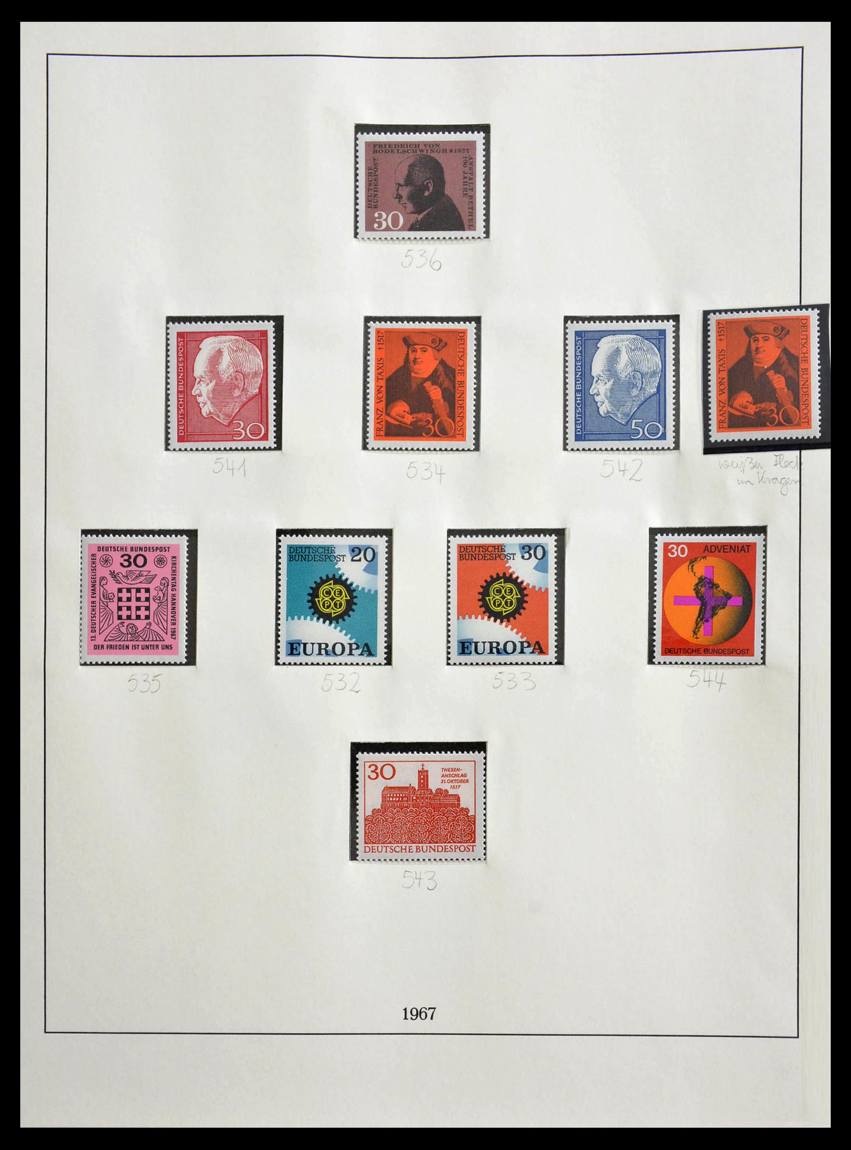 29259 055 - 29259 Bundespost and Zones 1945-1970.