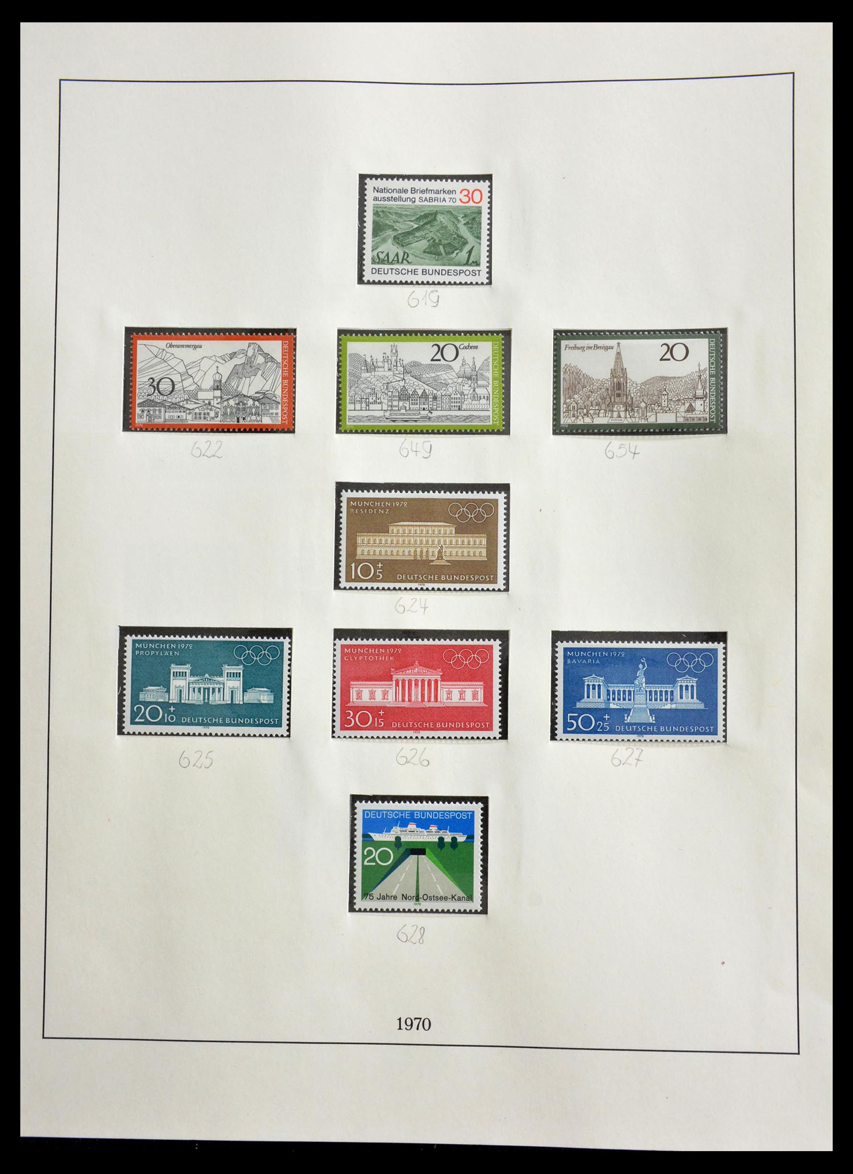 29259 066 - 29259 Bundespost and Zones 1945-1970.