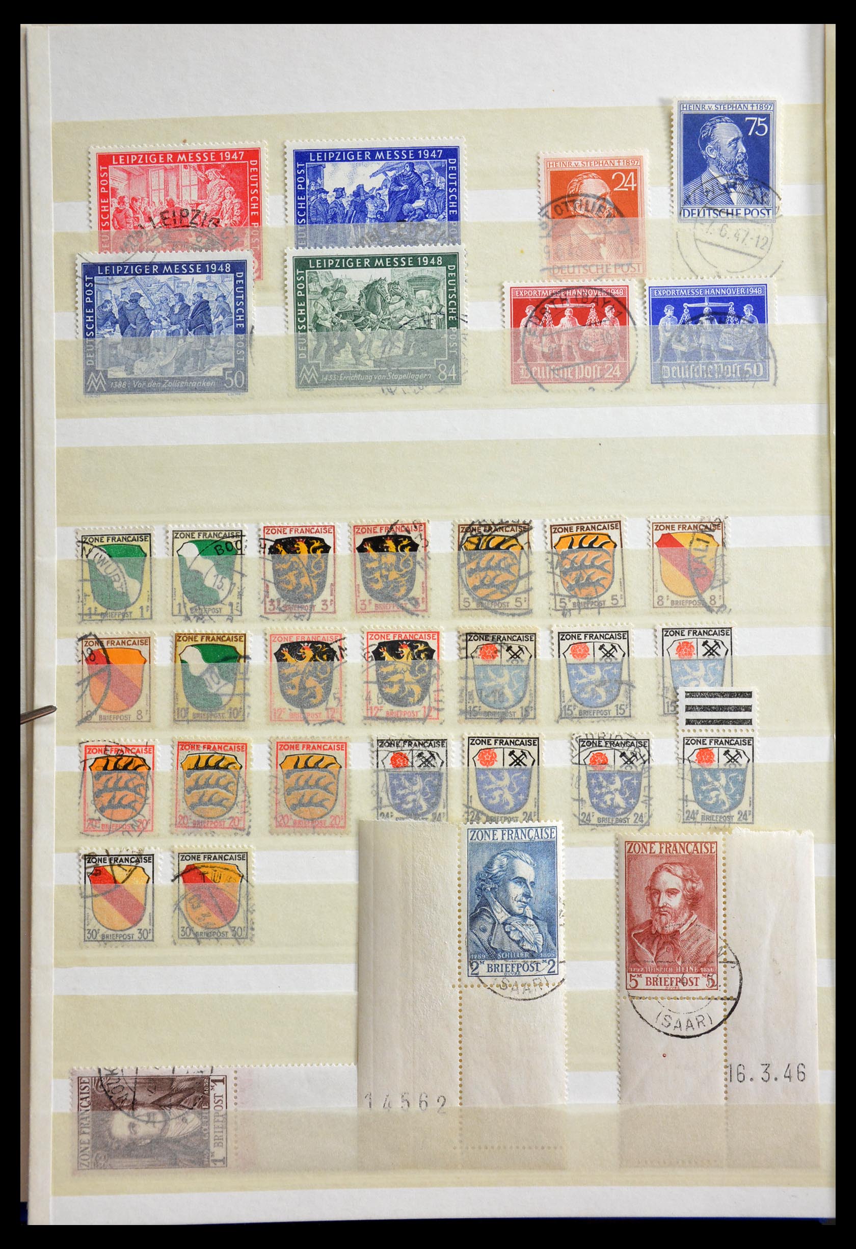 29259 072 - 29259 Bundespost and Zones 1945-1970.
