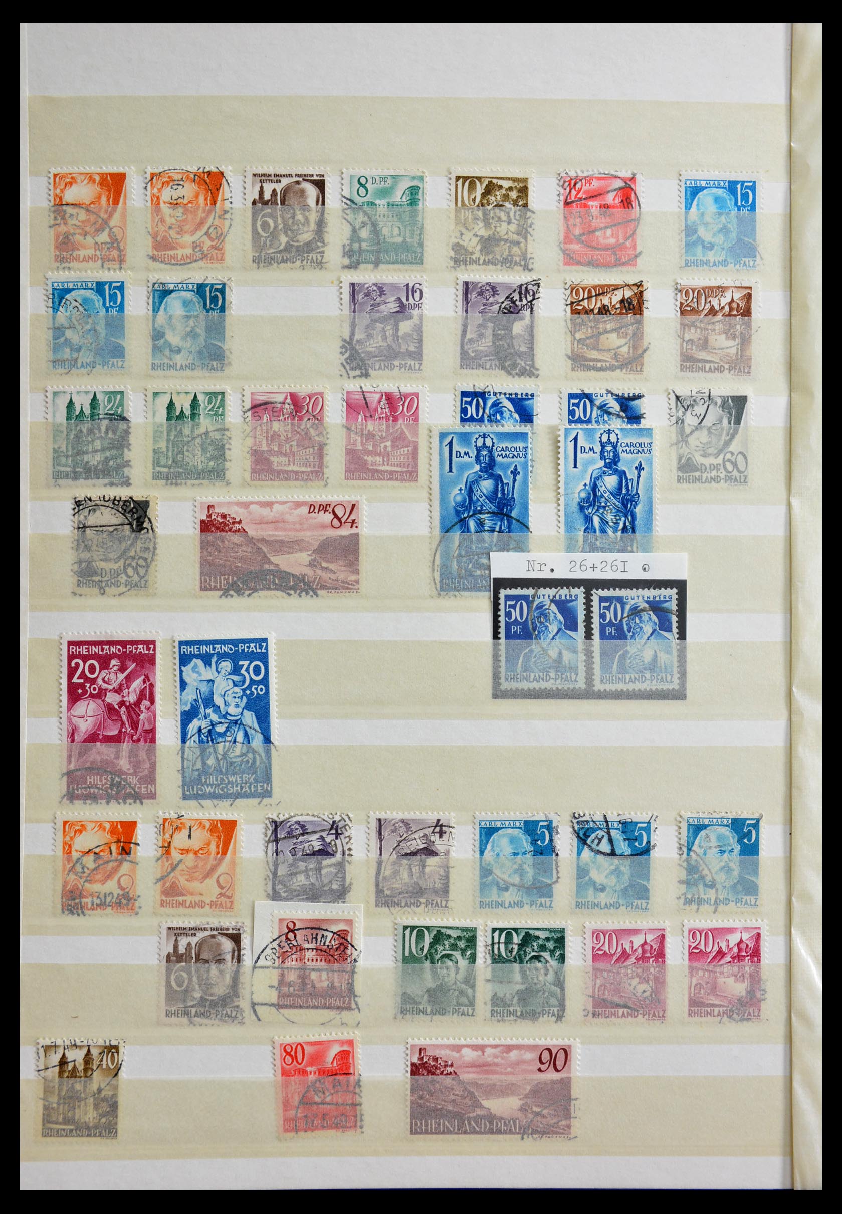 29259 076 - 29259 Bundespost and Zones 1945-1970.
