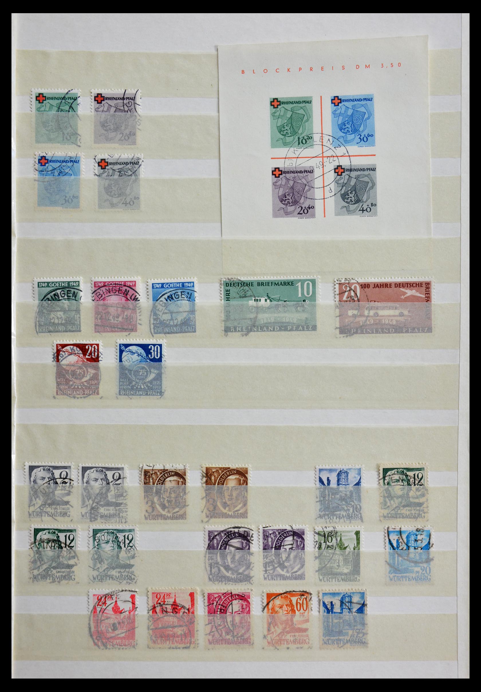 29259 077 - 29259 Bundespost and Zones 1945-1970.
