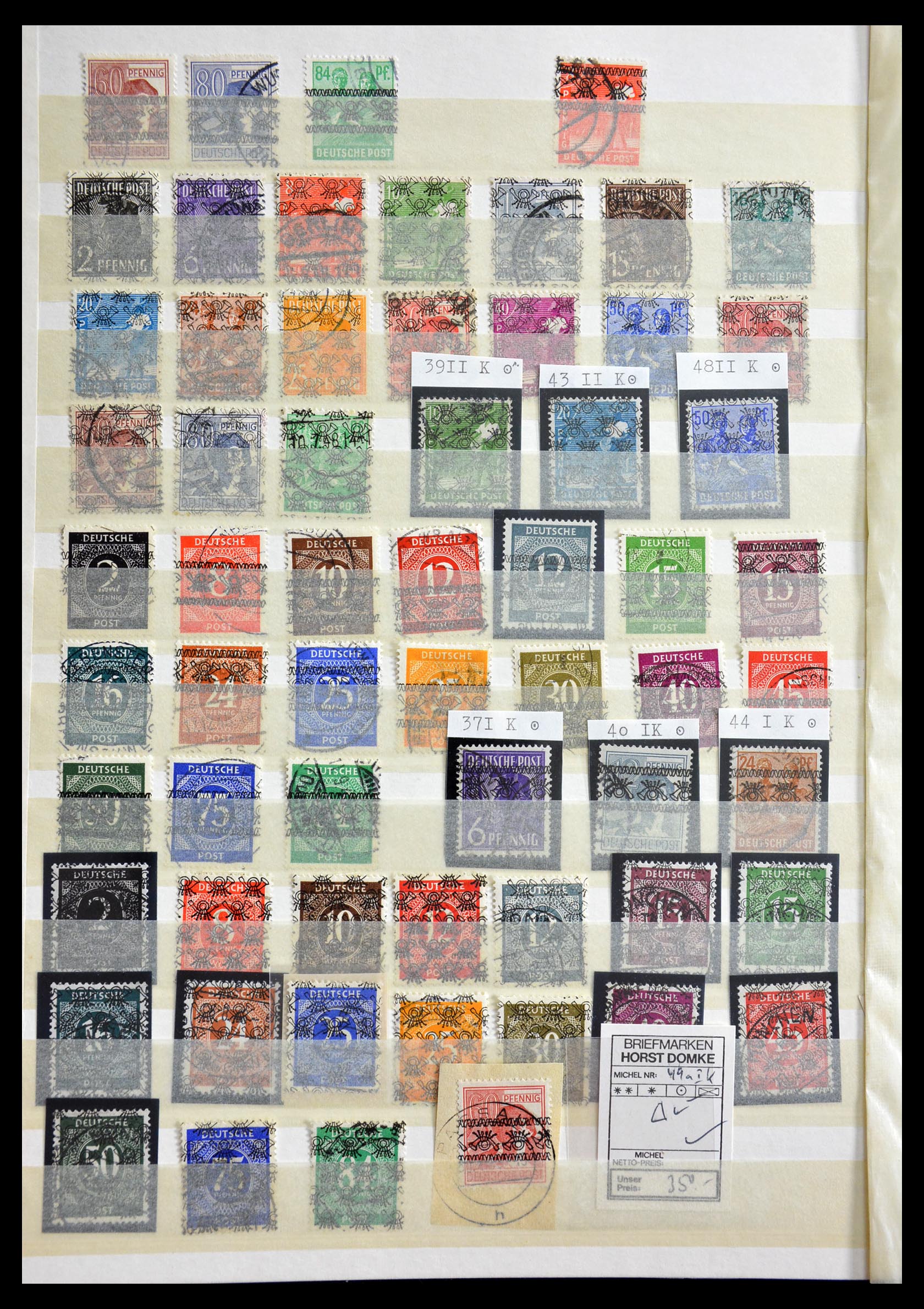29259 080 - 29259 Bundespost and Zones 1945-1970.