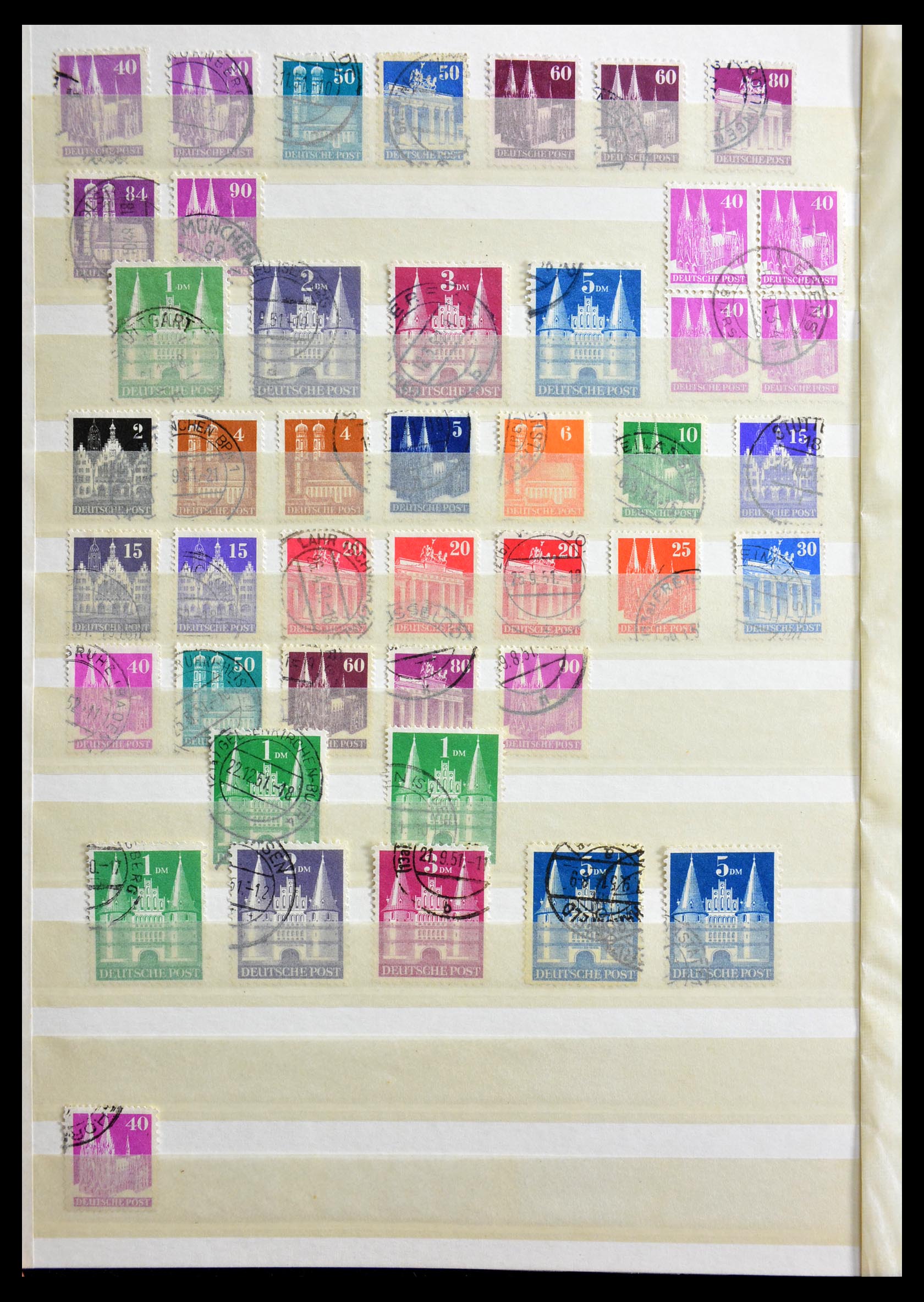 29259 082 - 29259 Bundespost and Zones 1945-1970.