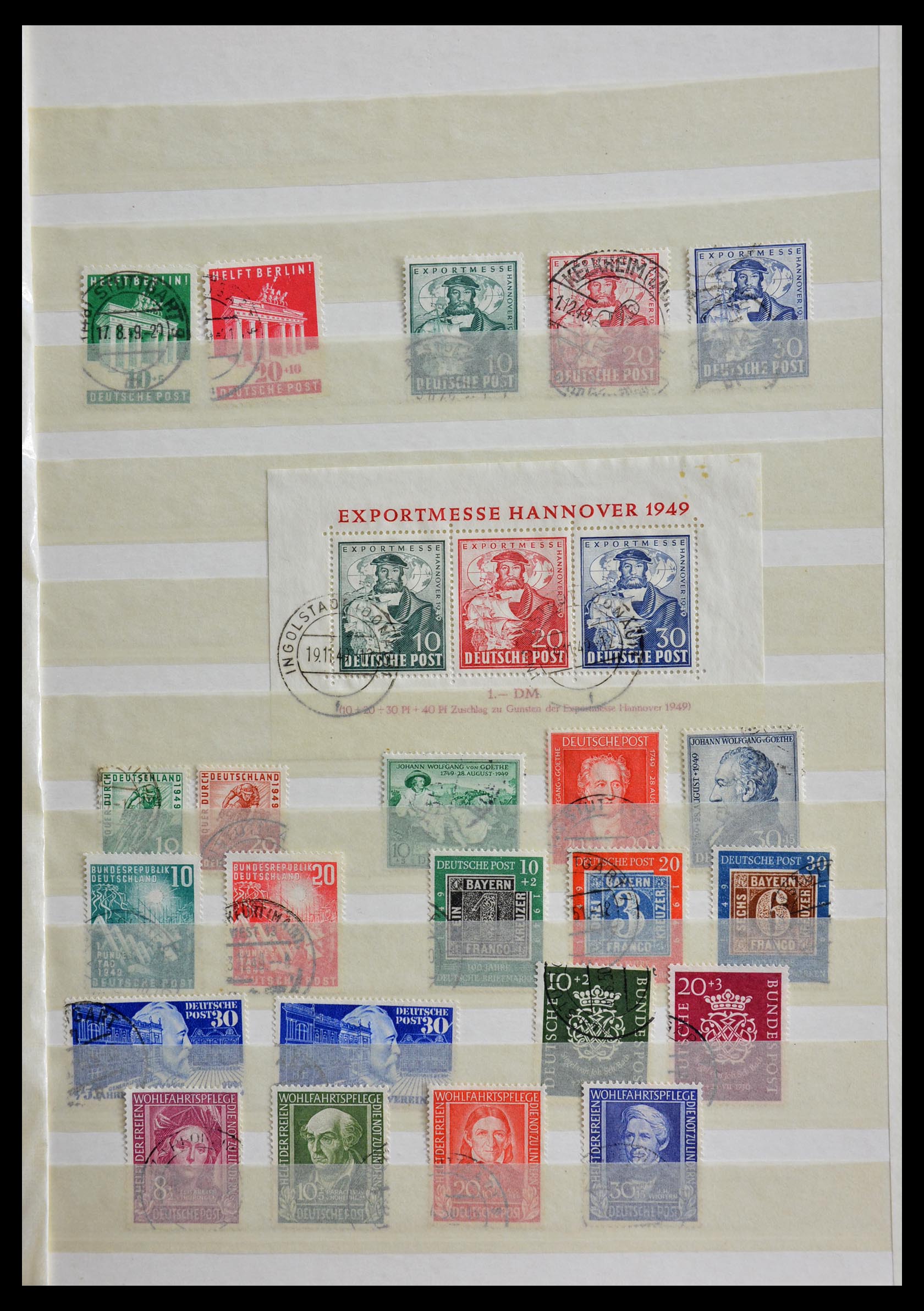 29259 083 - 29259 Bundespost and Zones 1945-1970.