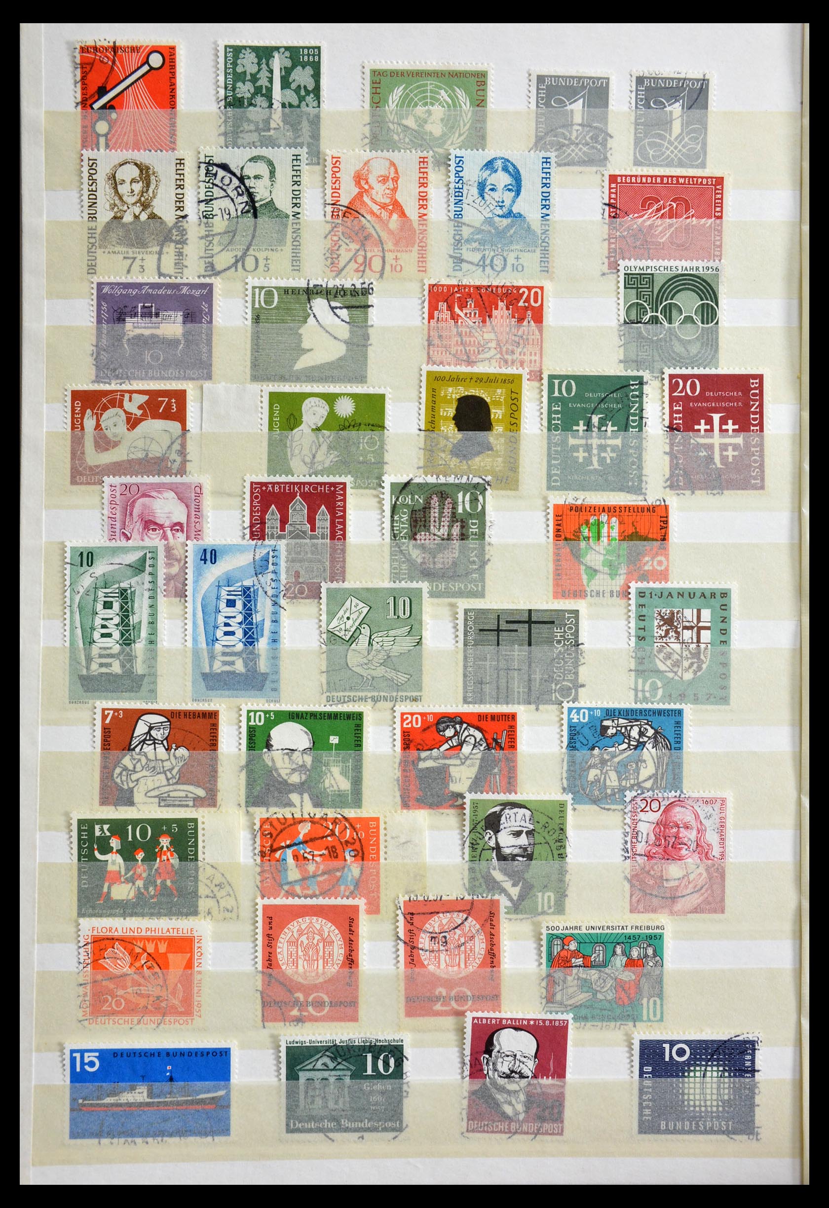 29259 086 - 29259 Bundespost and Zones 1945-1970.