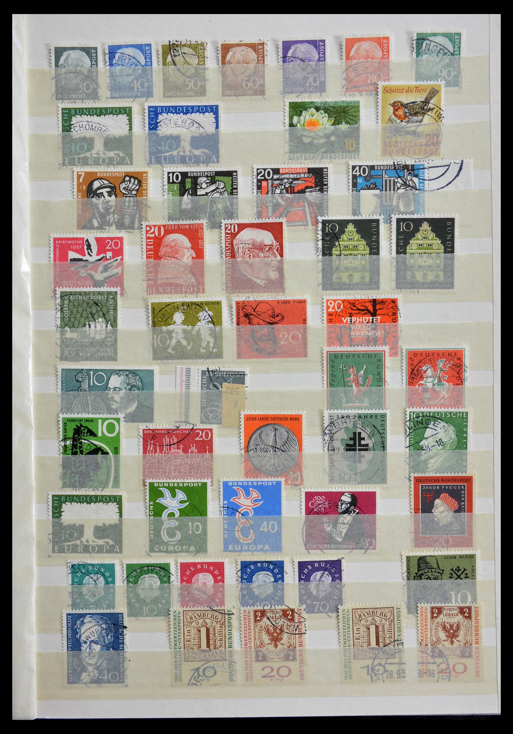 29259 087 - 29259 Bundespost and Zones 1945-1970.