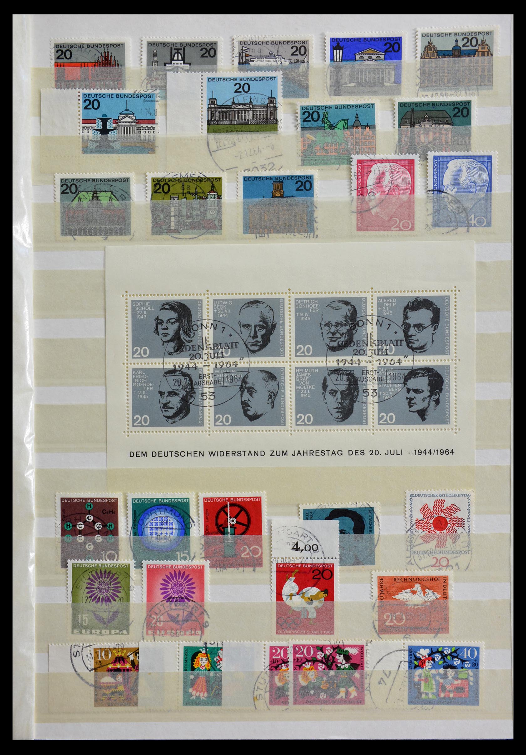 29259 091 - 29259 Bundespost and Zones 1945-1970.
