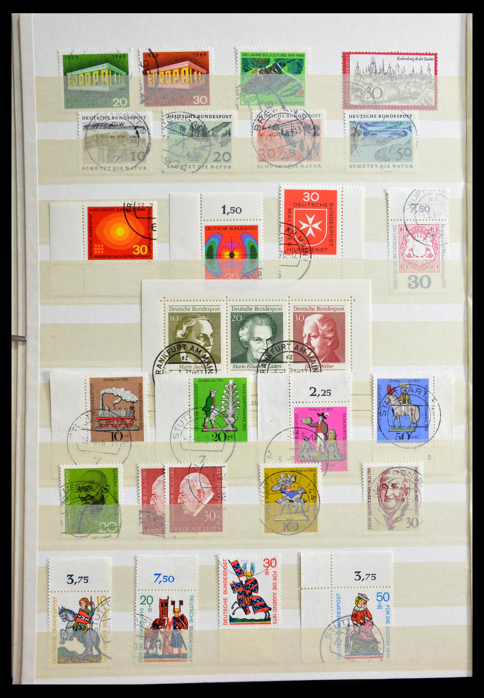 29259 096 - 29259 Bundespost and Zones 1945-1970.