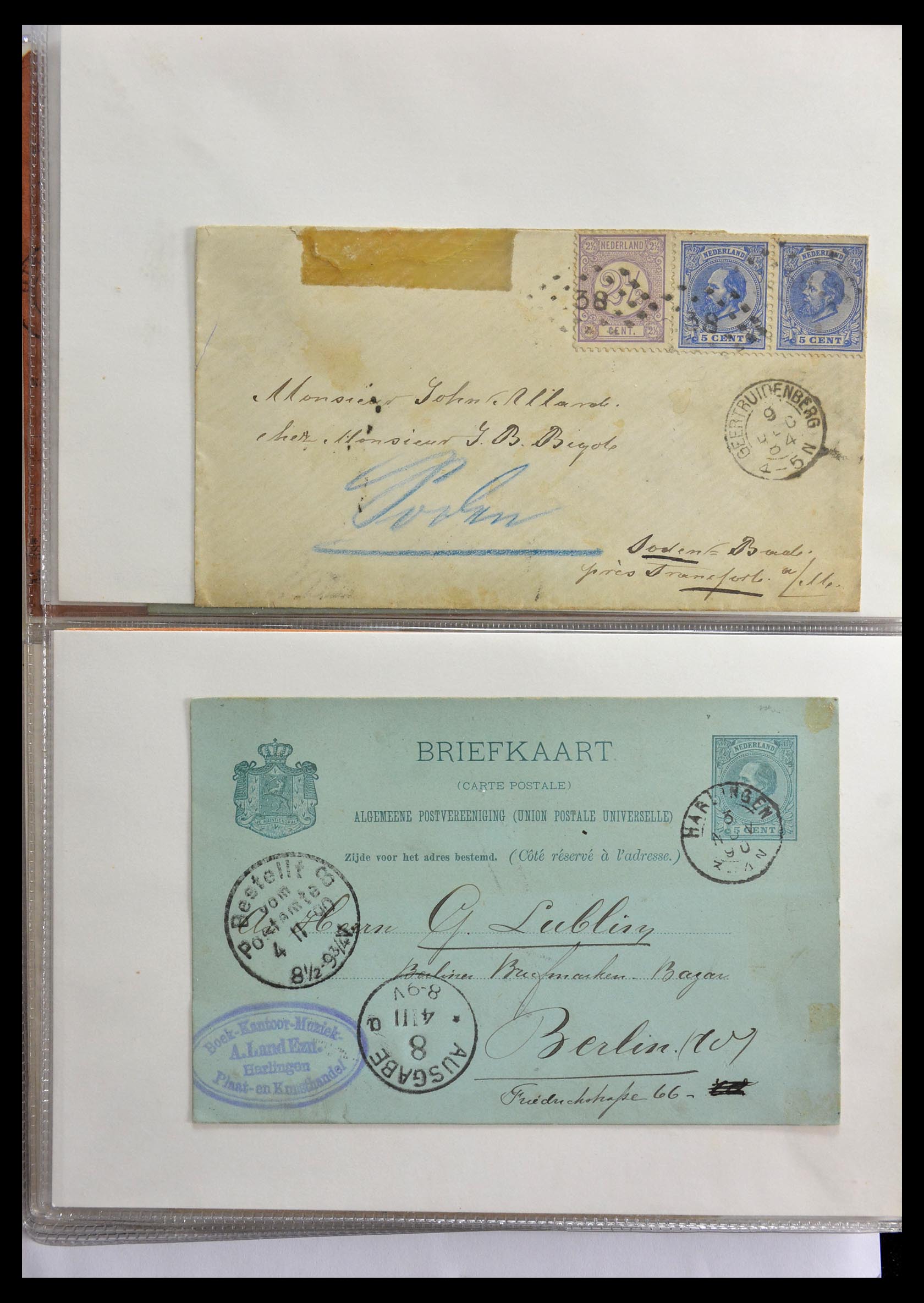 29279 012 - 29279 Netherlands issue 1872.