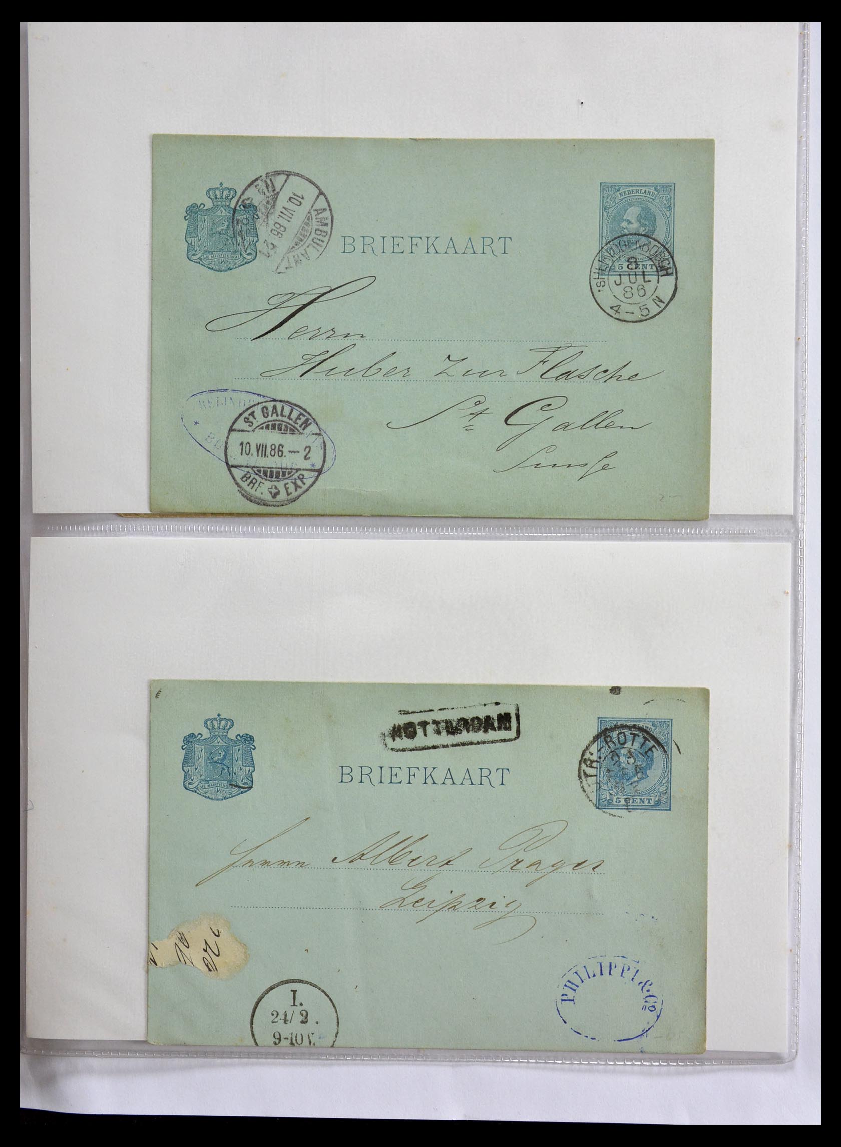 29279 017 - 29279 Netherlands issue 1872.