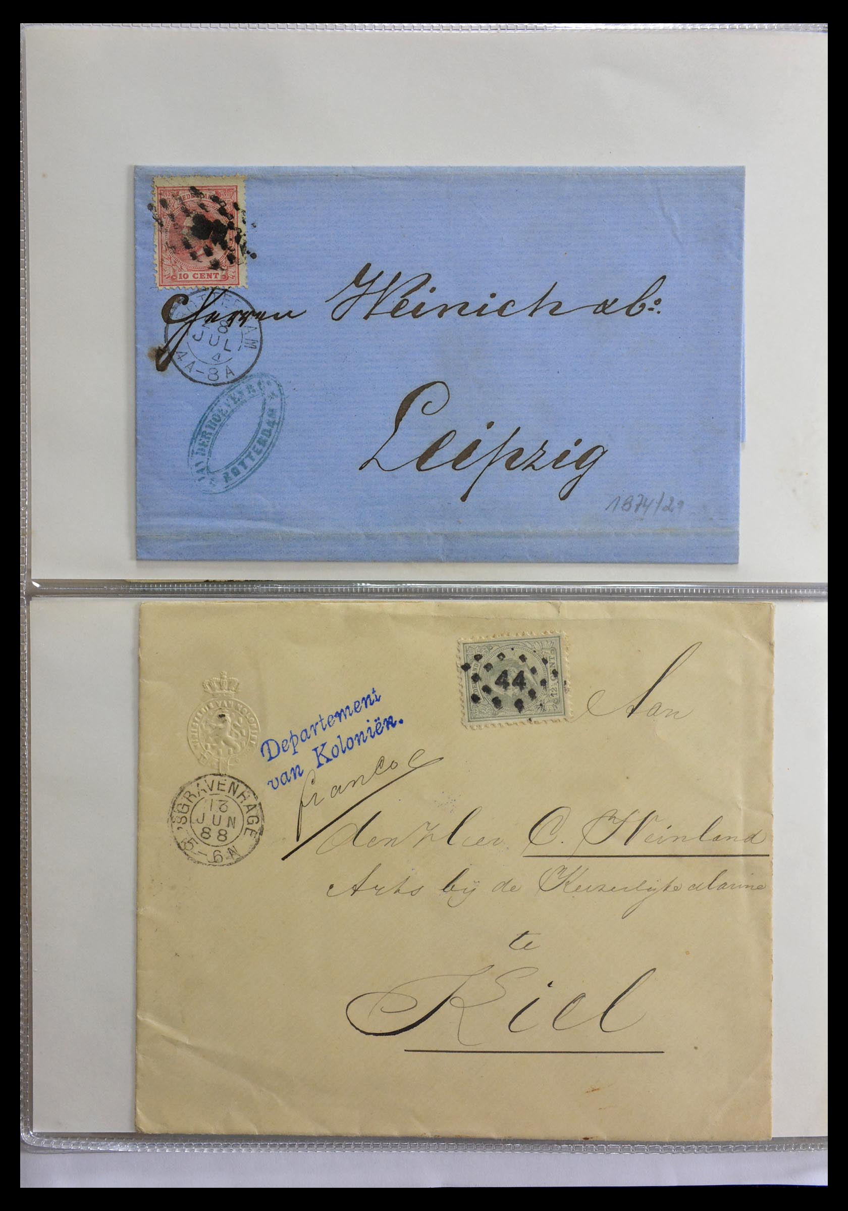 29279 020 - 29279 Netherlands issue 1872.