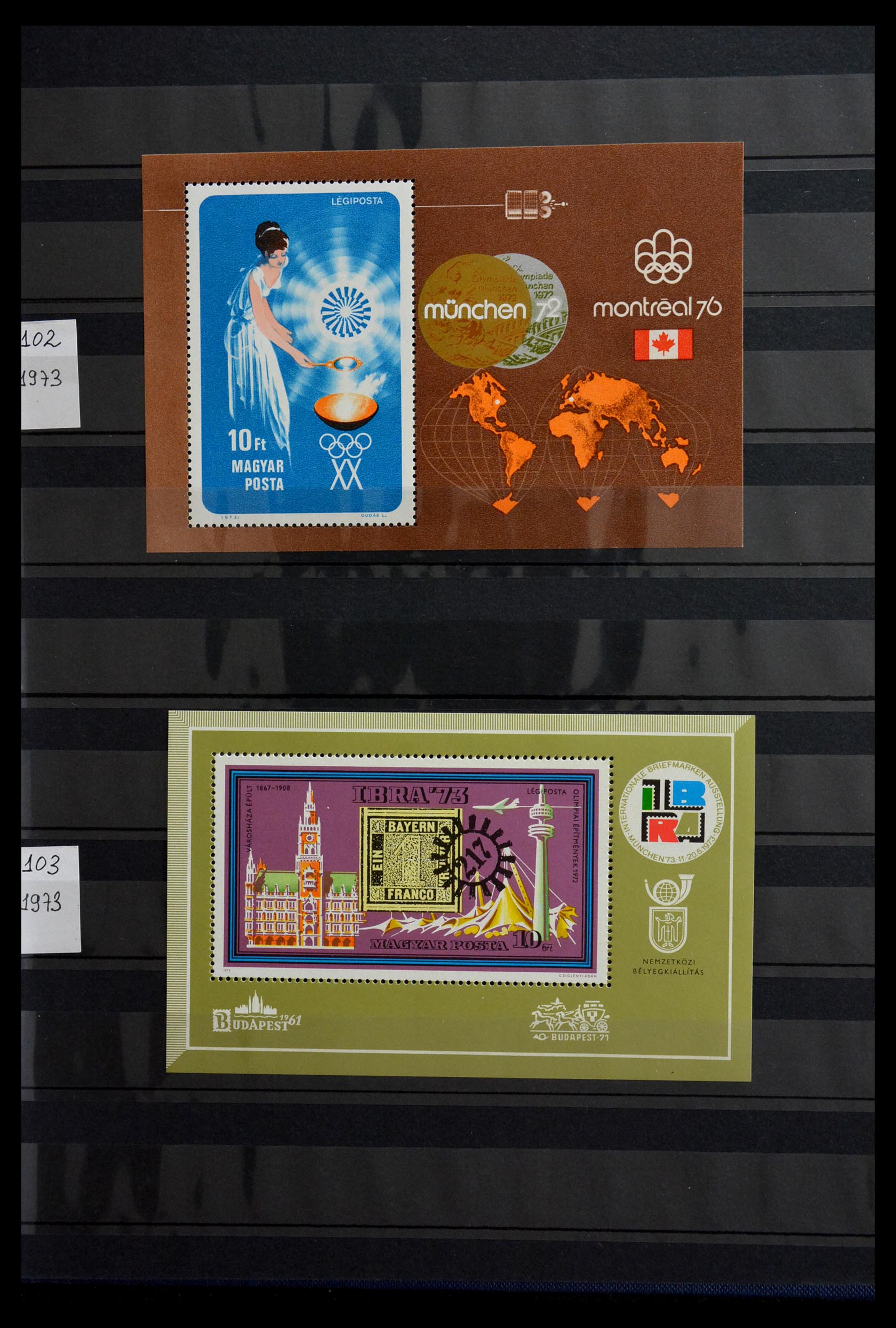 29283 044 - 29283 Hungary souvenir sheets 1938-1984.