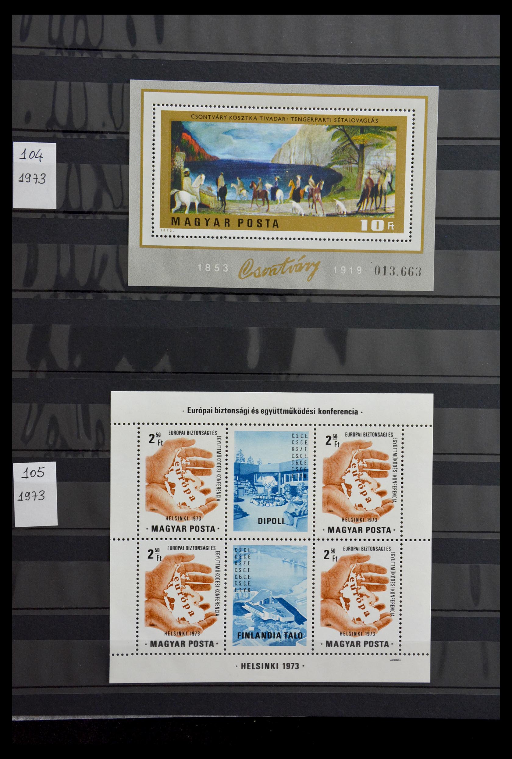 29283 045 - 29283 Hungary souvenir sheets 1938-1984.
