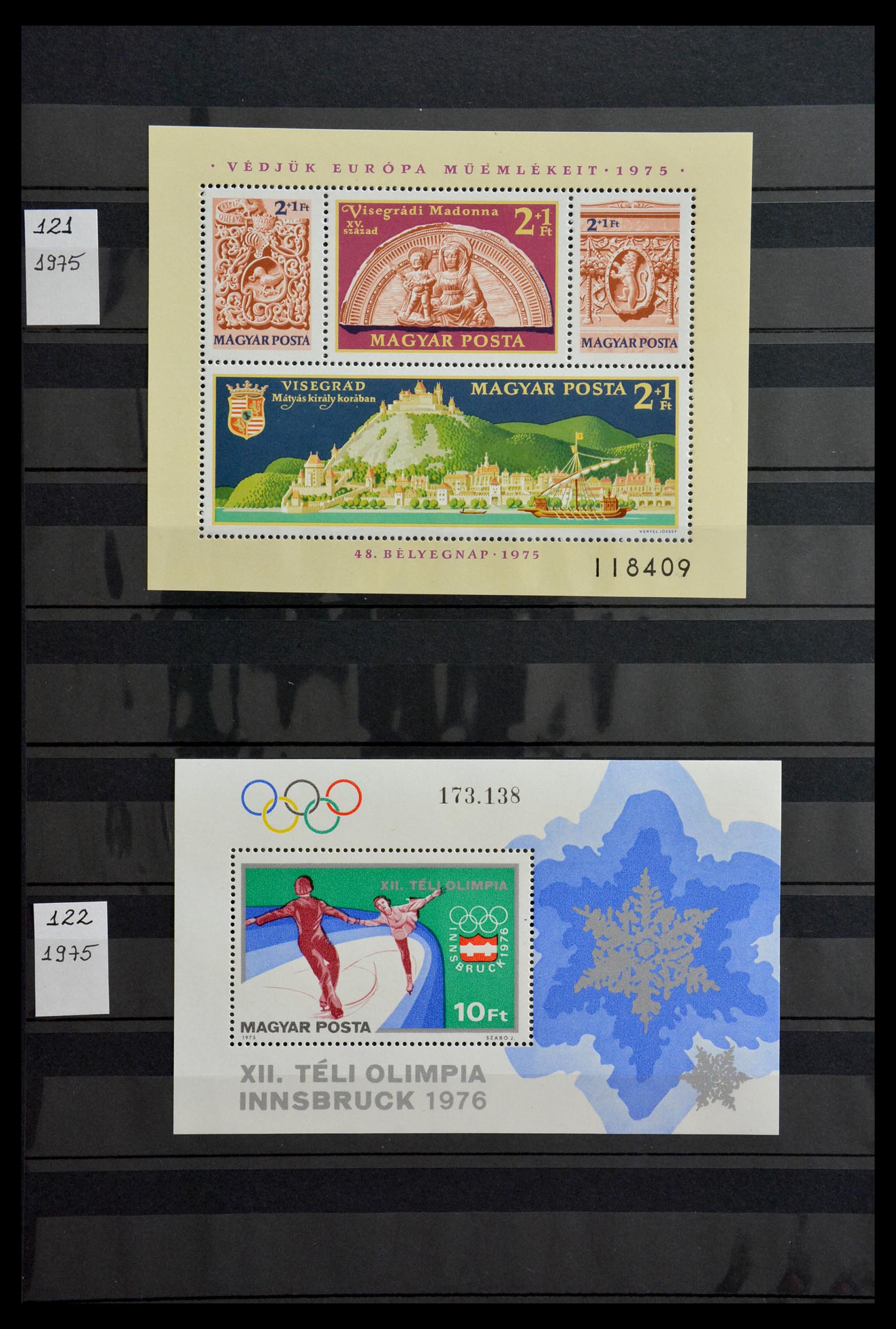 29283 055 - 29283 Hungary souvenir sheets 1938-1984.