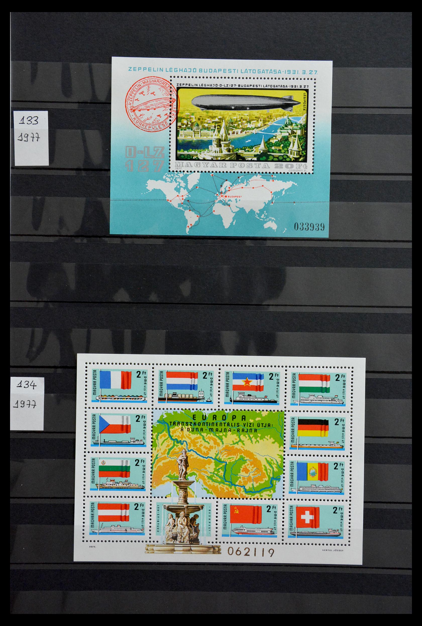 29283 062 - 29283 Hungary souvenir sheets 1938-1984.
