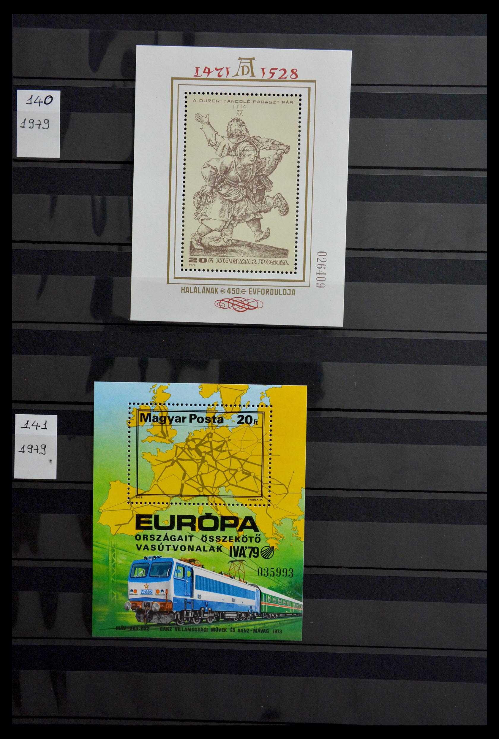 29283 065 - 29283 Hungary souvenir sheets 1938-1984.