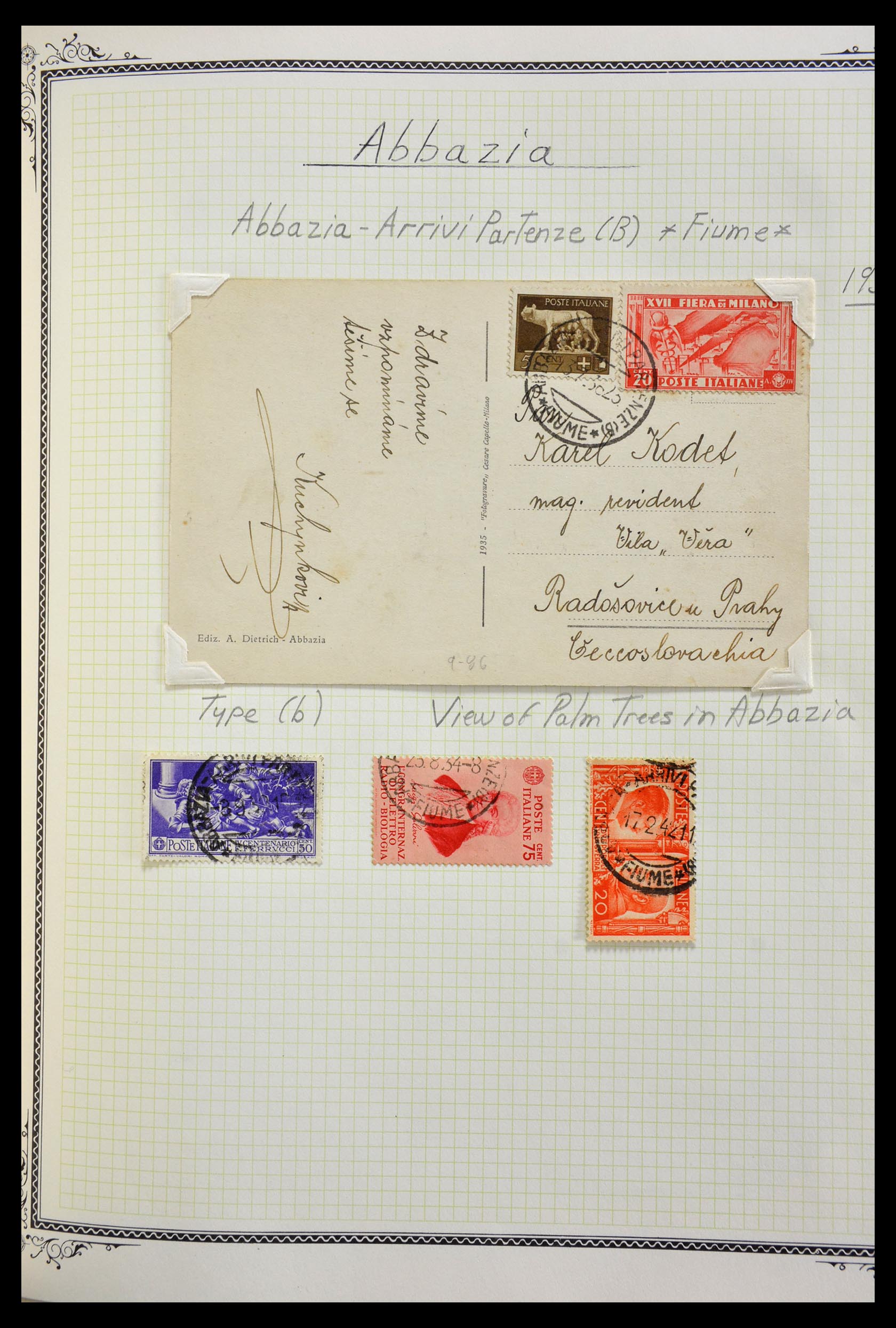 29293 788 - 29293 Italy cancellation collection 1870-1949.