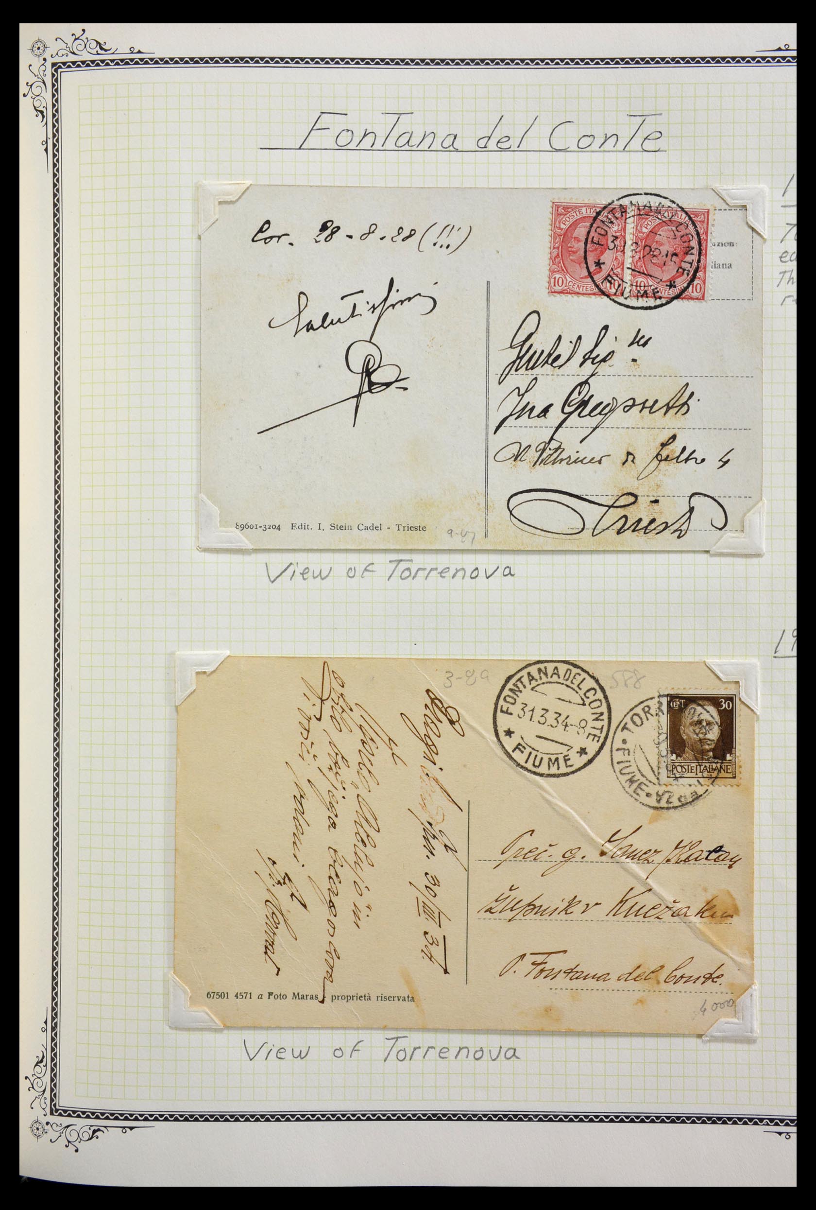 29293 799 - 29293 Italy cancellation collection 1870-1949.