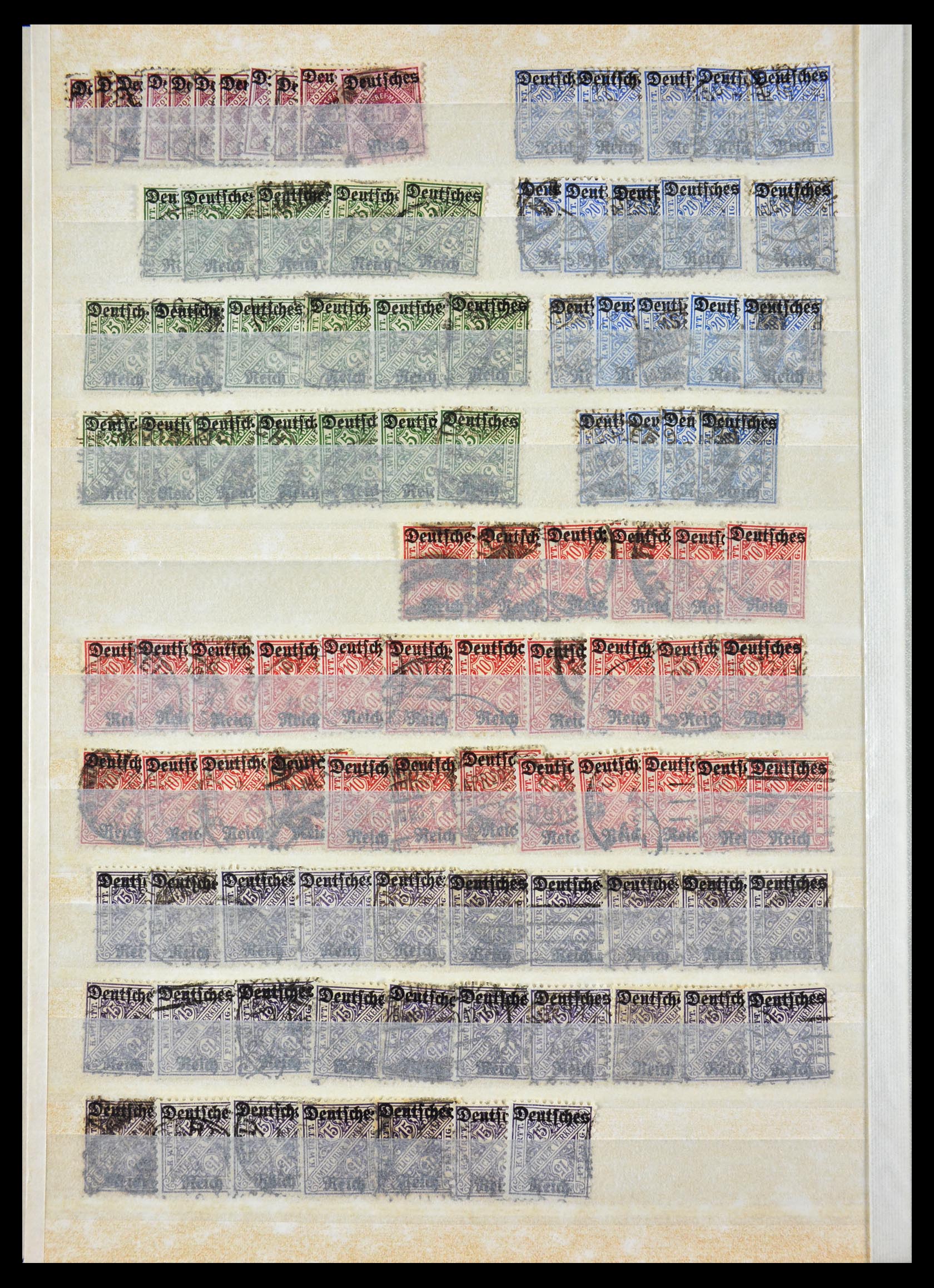 29314 016 - 29314 German Reich service stamps.