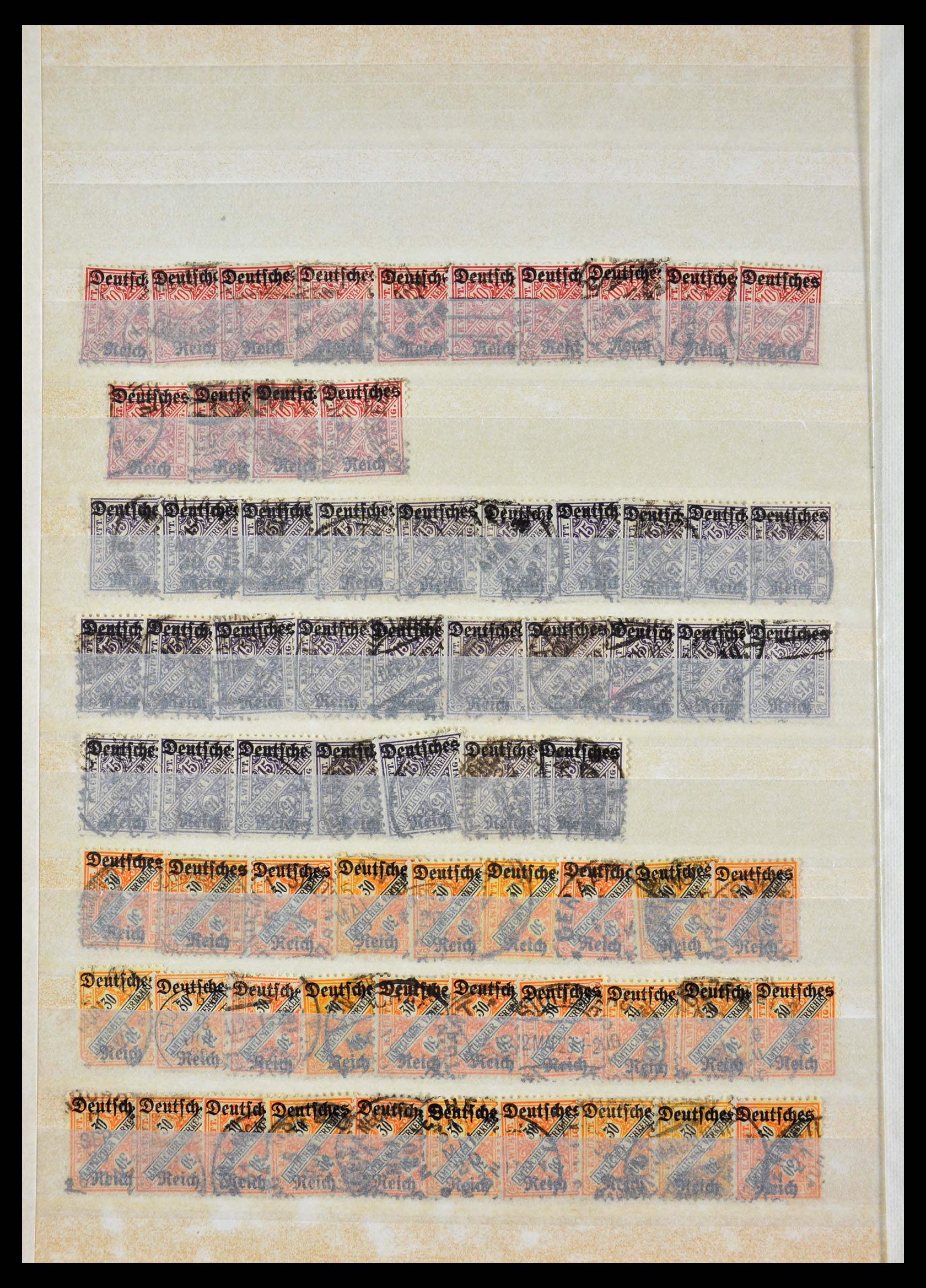 29314 020 - 29314 German Reich service stamps.