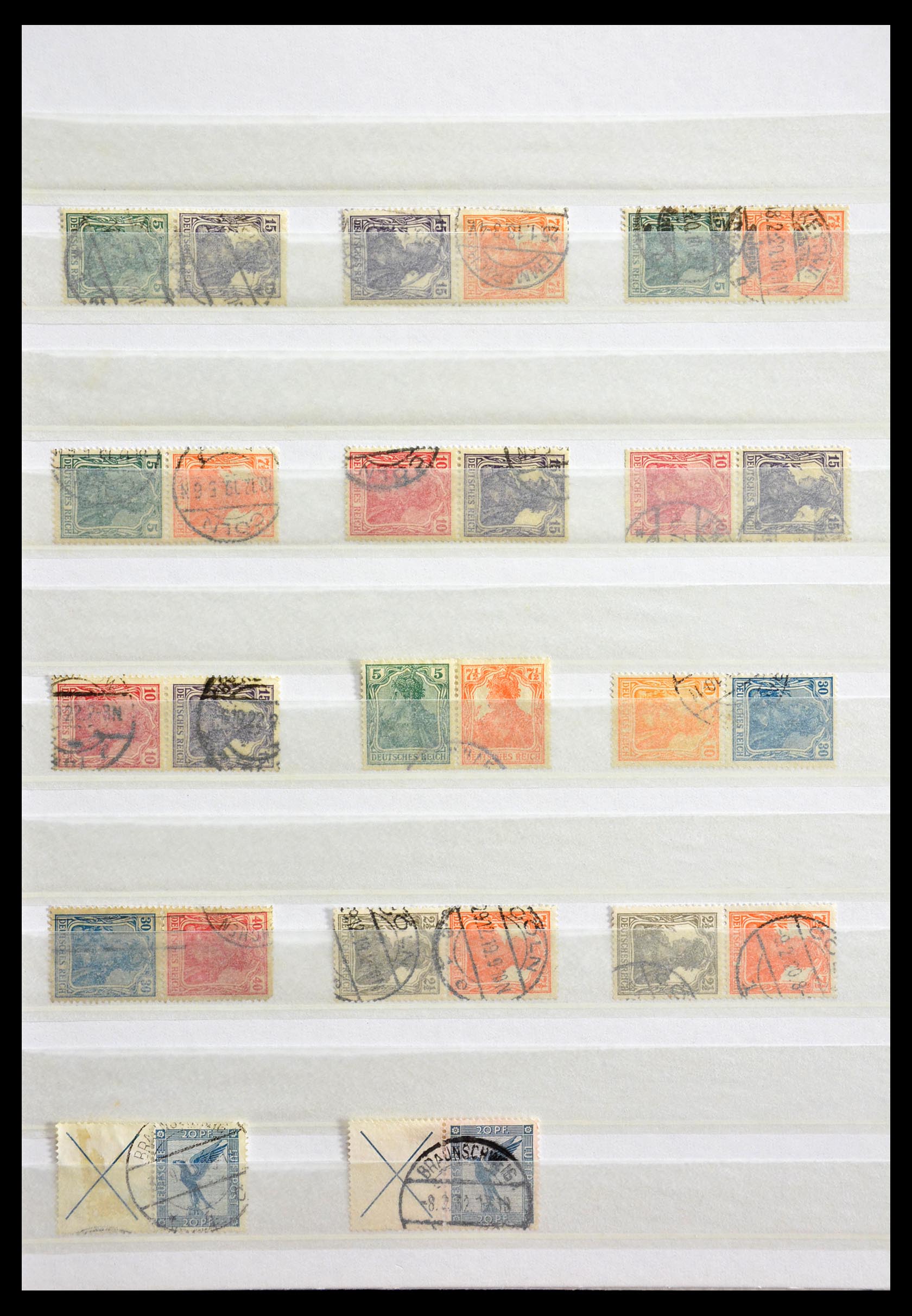 29315 001 - 29315 German Reich combinations cancelled.