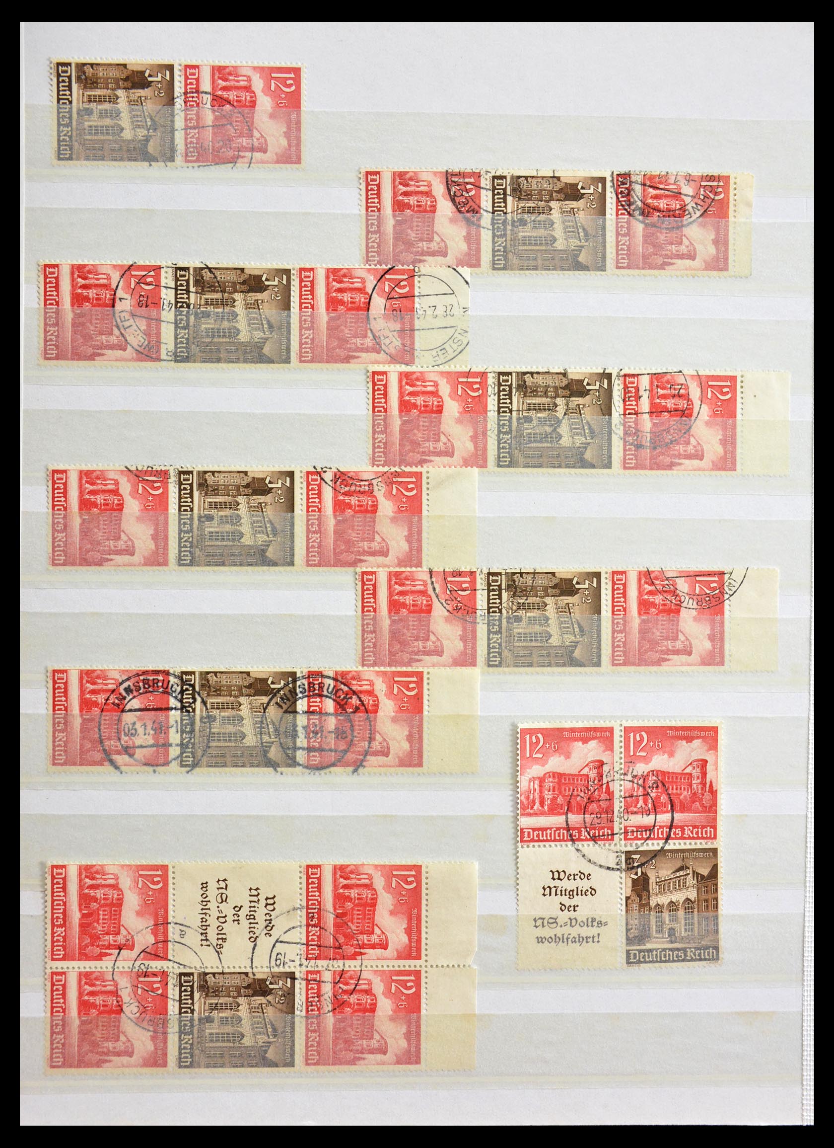 29315 018 - 29315 German Reich combinations cancelled.