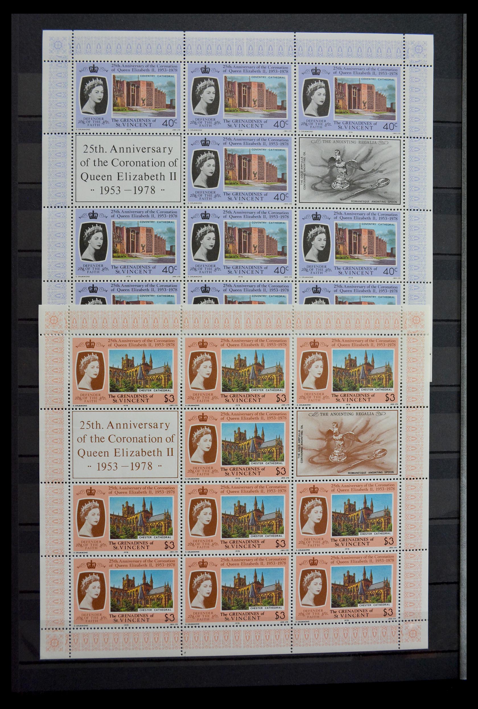 29352 028 - 29352 British Commonwealth sheetlets 1937-1997.