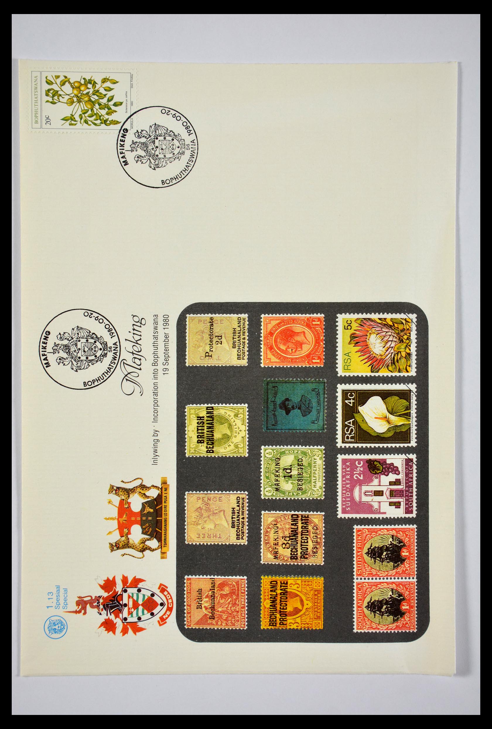 29356 089 - 29356 South Africa homelands first day covers 1979-1991.