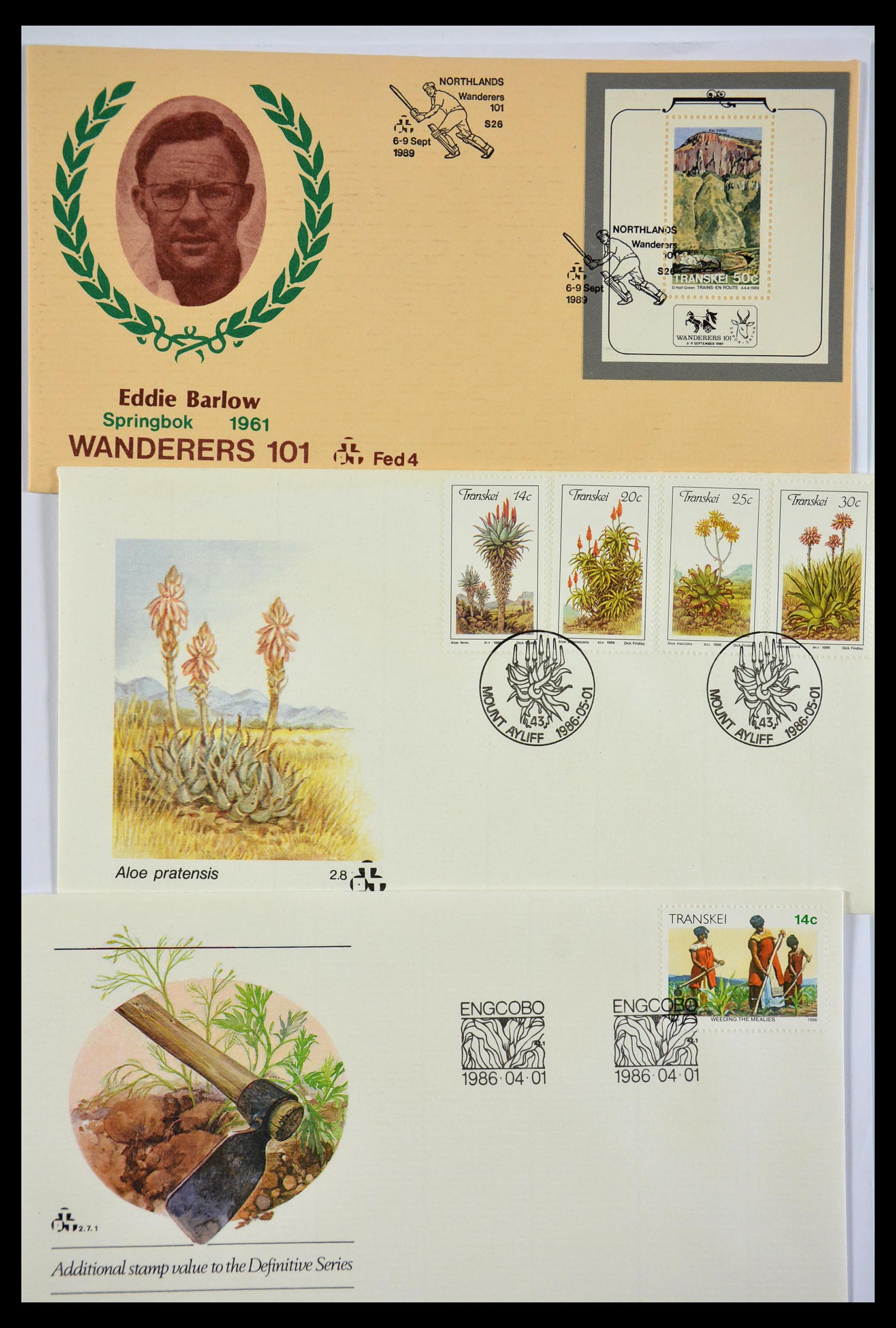29356 542 - 29356 South Africa homelands first day covers 1979-1991.