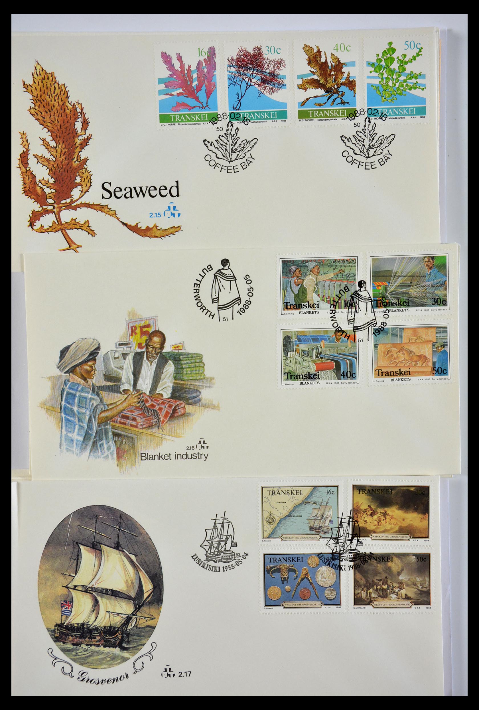 29356 546 - 29356 South Africa homelands first day covers 1979-1991.