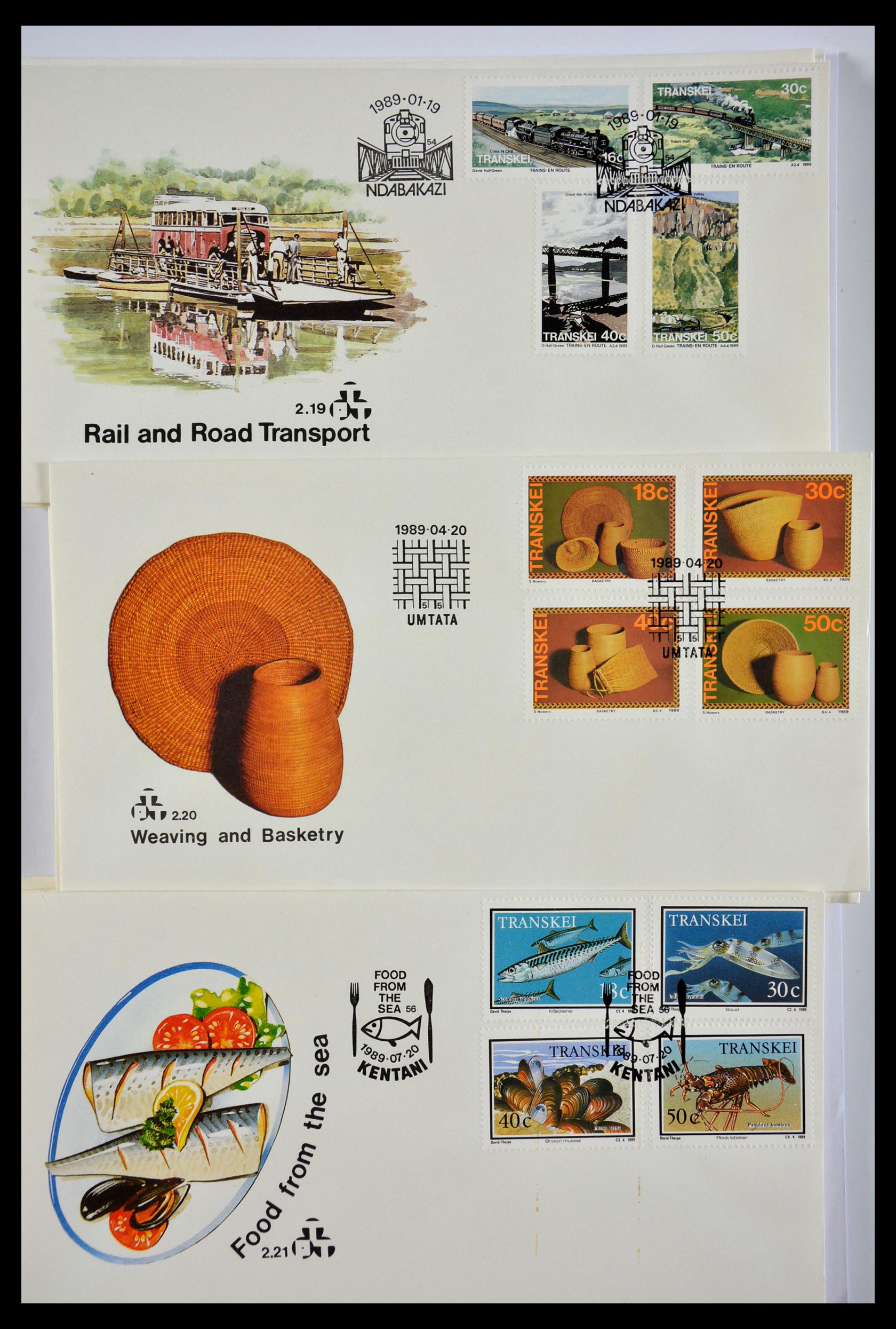 29356 548 - 29356 South Africa homelands first day covers 1979-1991.