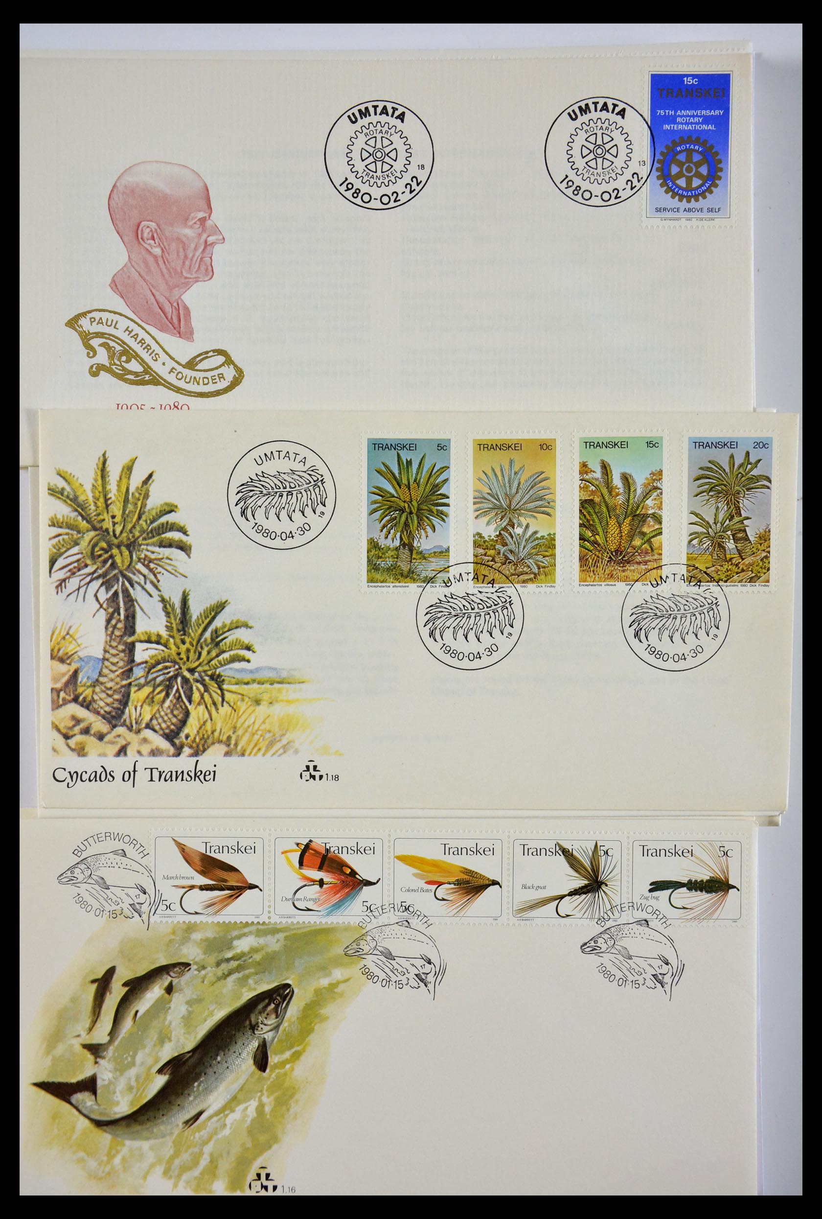 29356 550 - 29356 South Africa homelands first day covers 1979-1991.