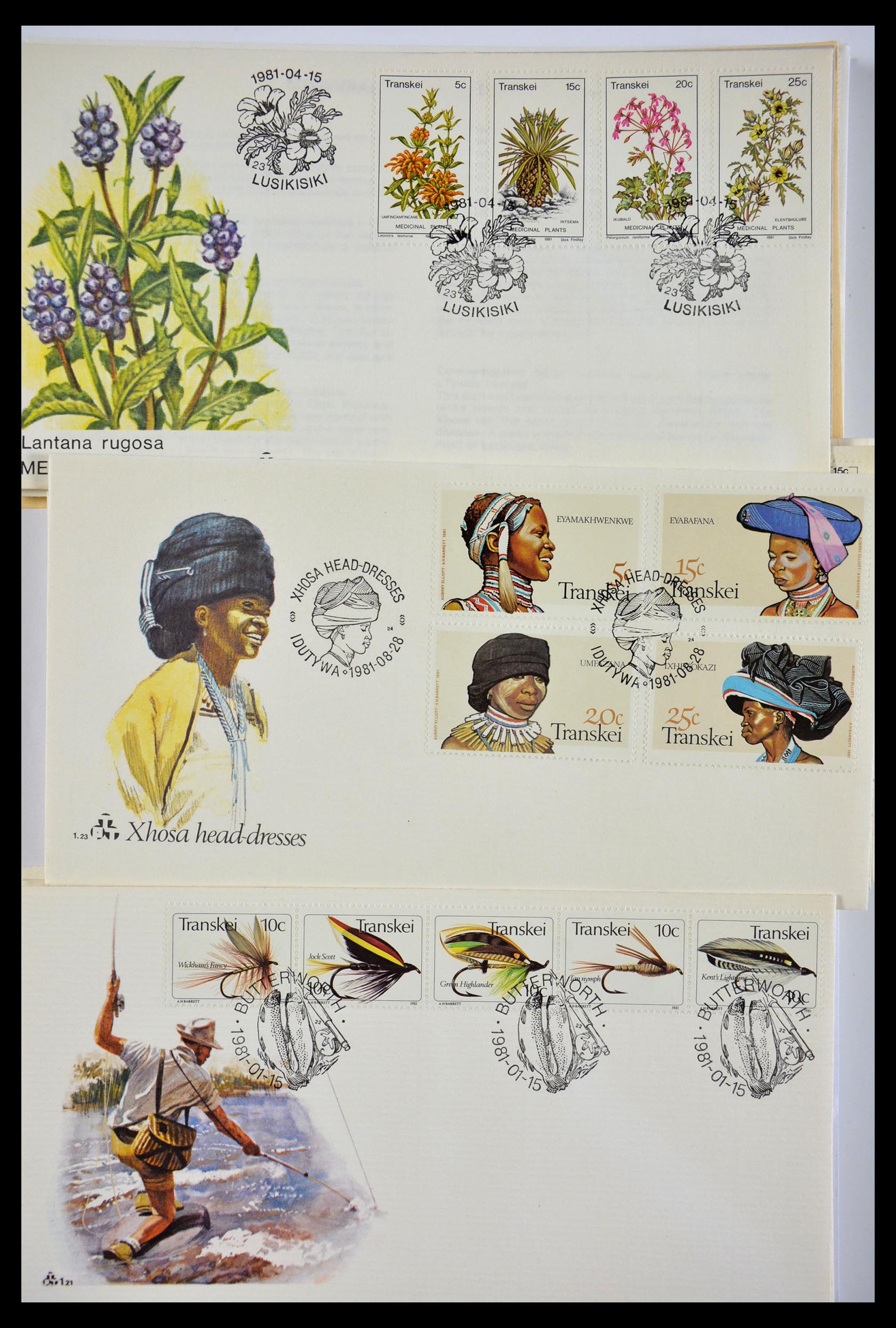 29356 554 - 29356 South Africa homelands first day covers 1979-1991.