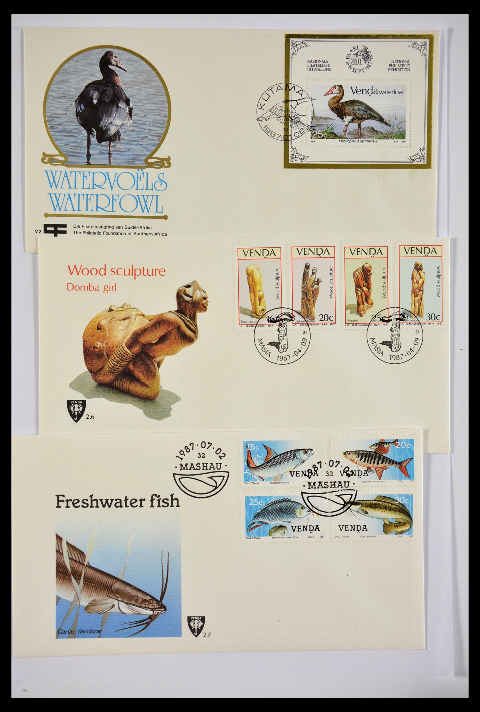 29356 573 - 29356 South Africa homelands first day covers 1979-1991.