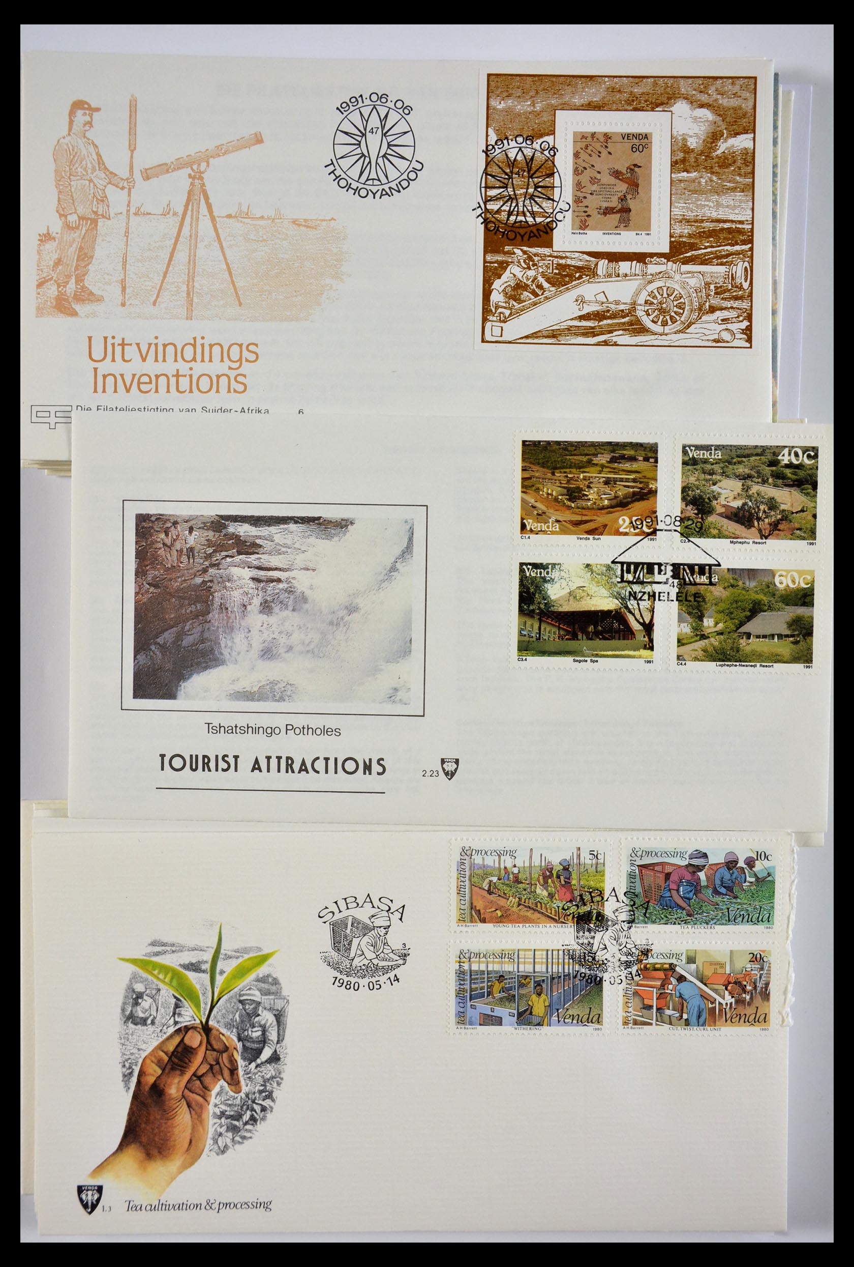 29356 581 - 29356 South Africa homelands first day covers 1979-1991.