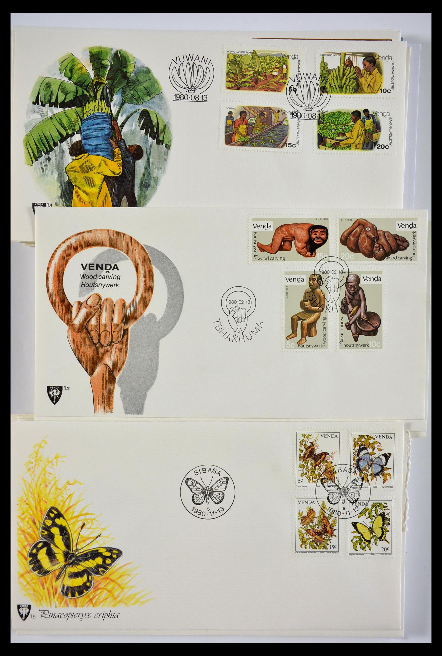29356 582 - 29356 South Africa homelands first day covers 1979-1991.