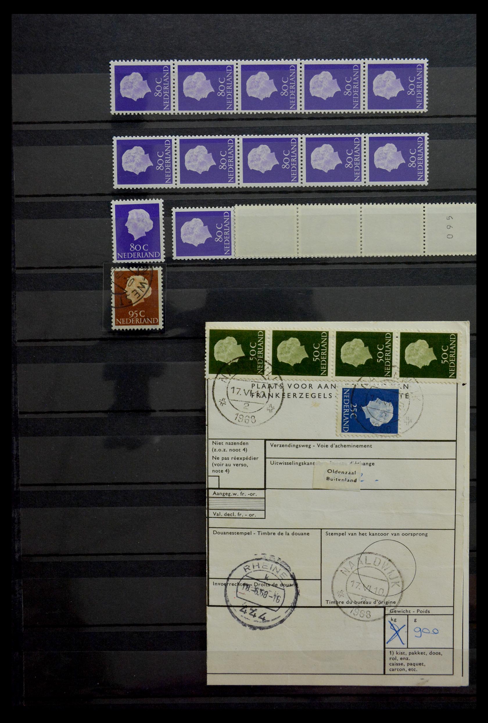 29364 006 - 29364 Netherlands coilstamps 1965-2002.