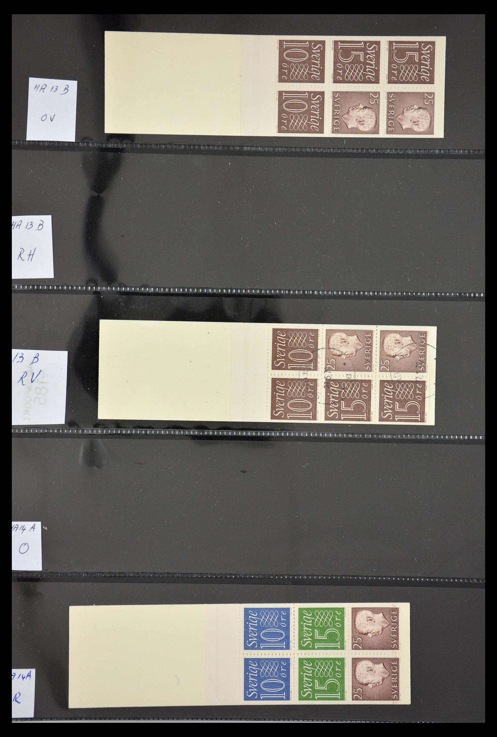 29368 014 - 29368 Sweden stamp booklets 1942-1996.